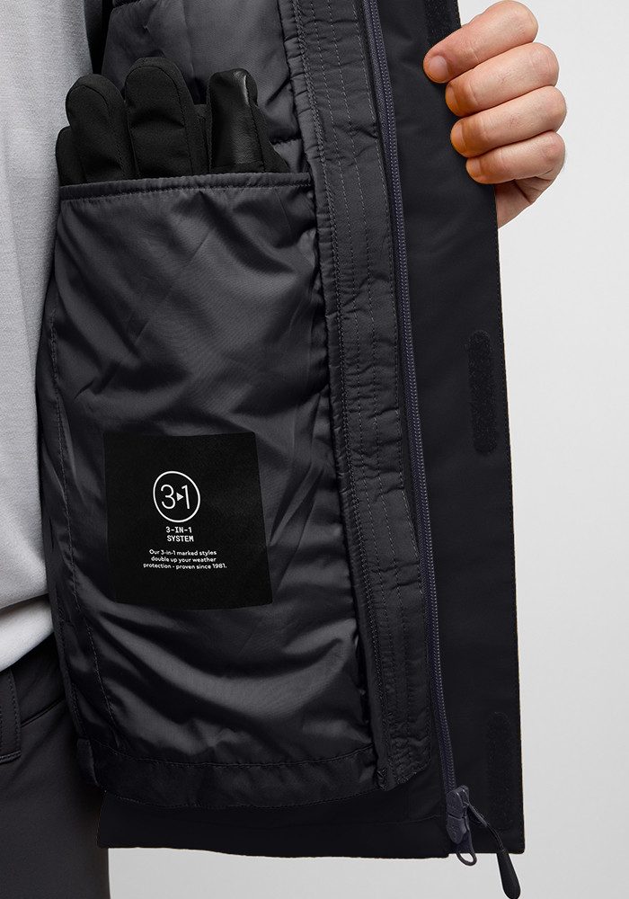 Jack Wolfskin Functioneel 3-in-1-jack JASPER 3IN1 JKT M