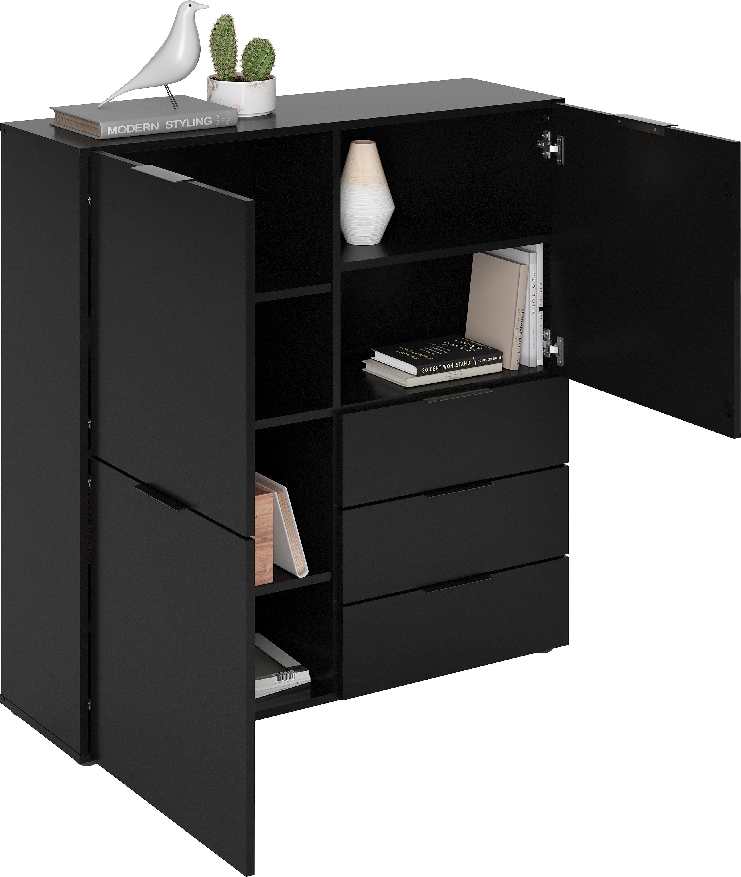 FMD Kast Dark Breedte 99,1 cm