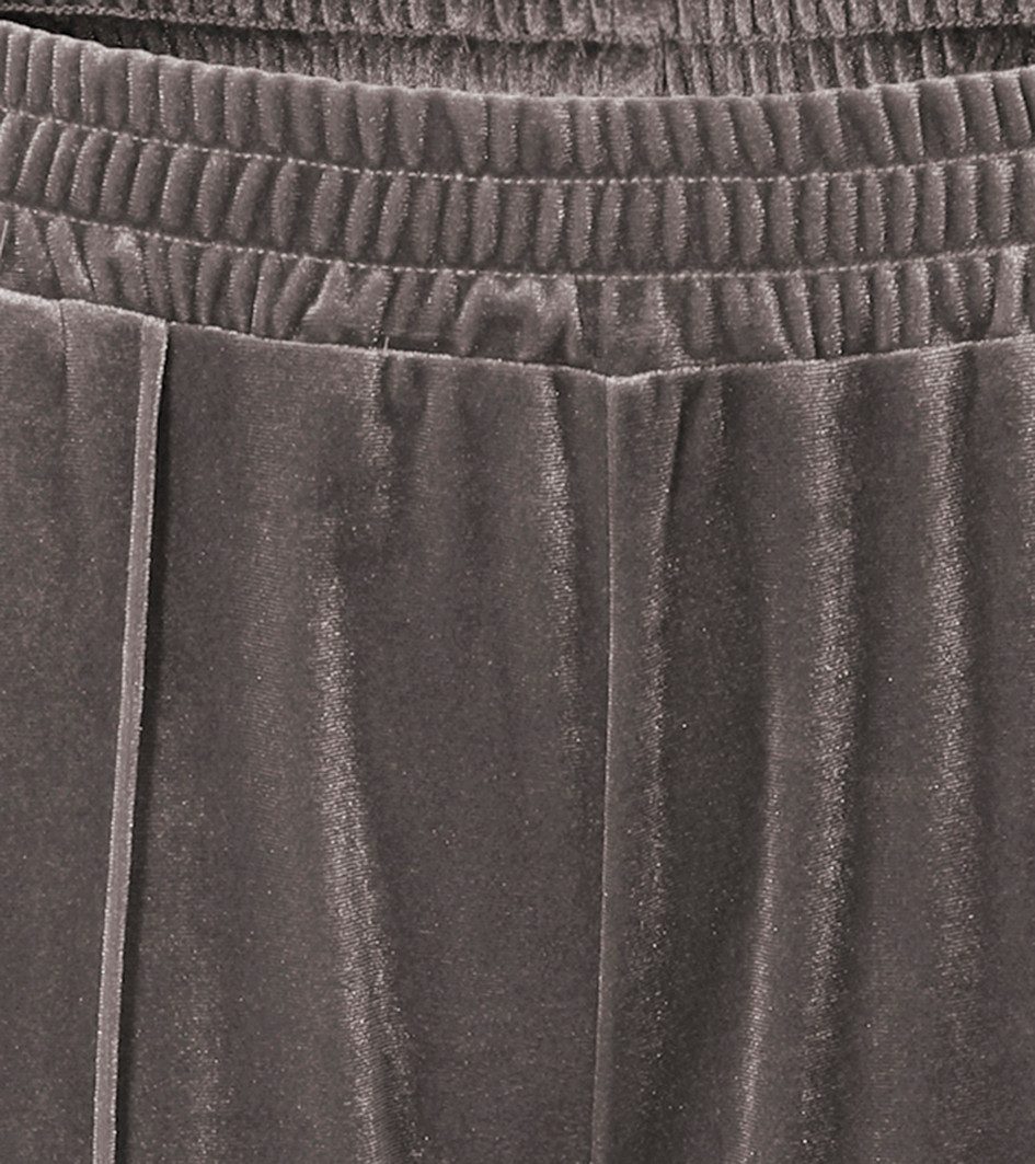 Aniston CASUAL Comfortbroek van edele, glanzende fluweel