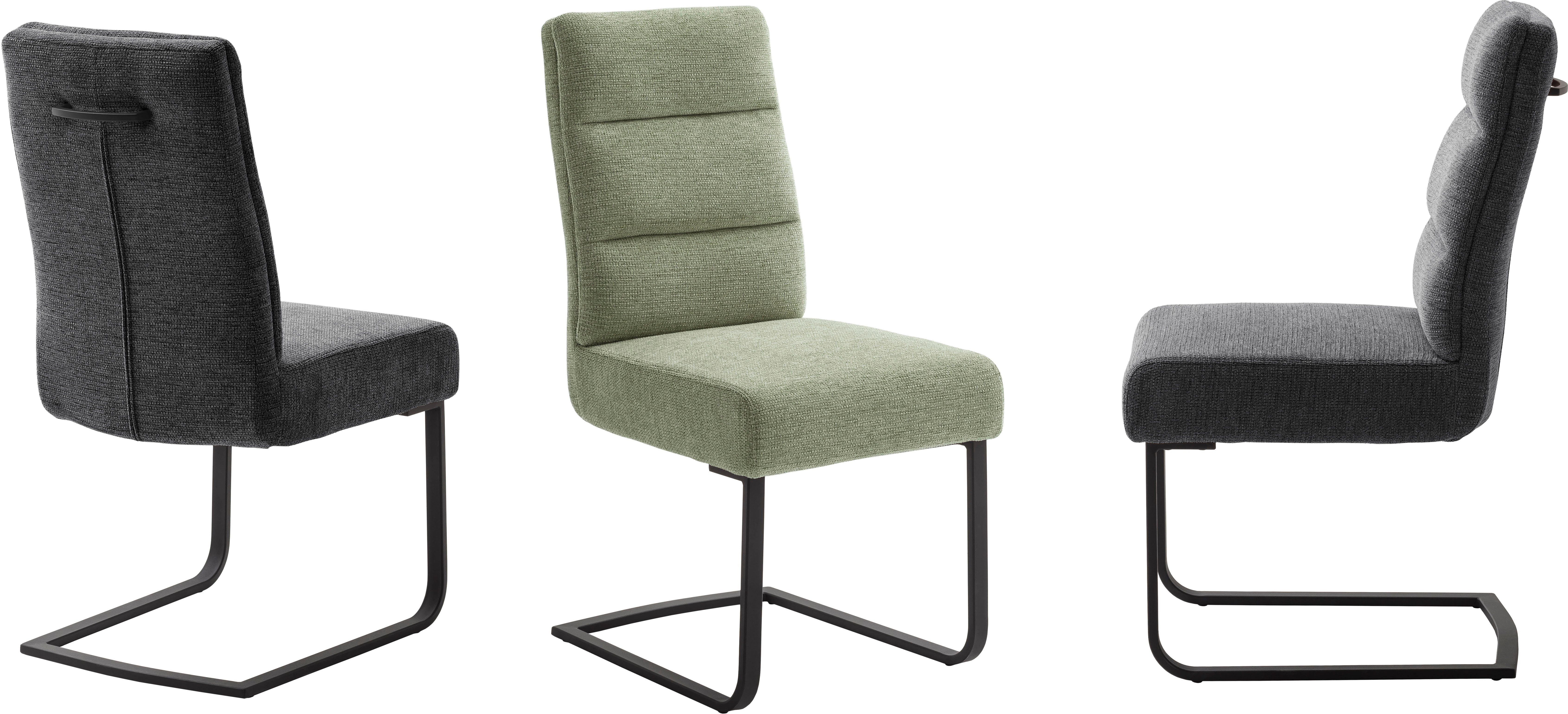 MCA furniture Vrijdragende stoel LIMASSOL (set, 2 stuks), stoel belastbaar tot 140 kg