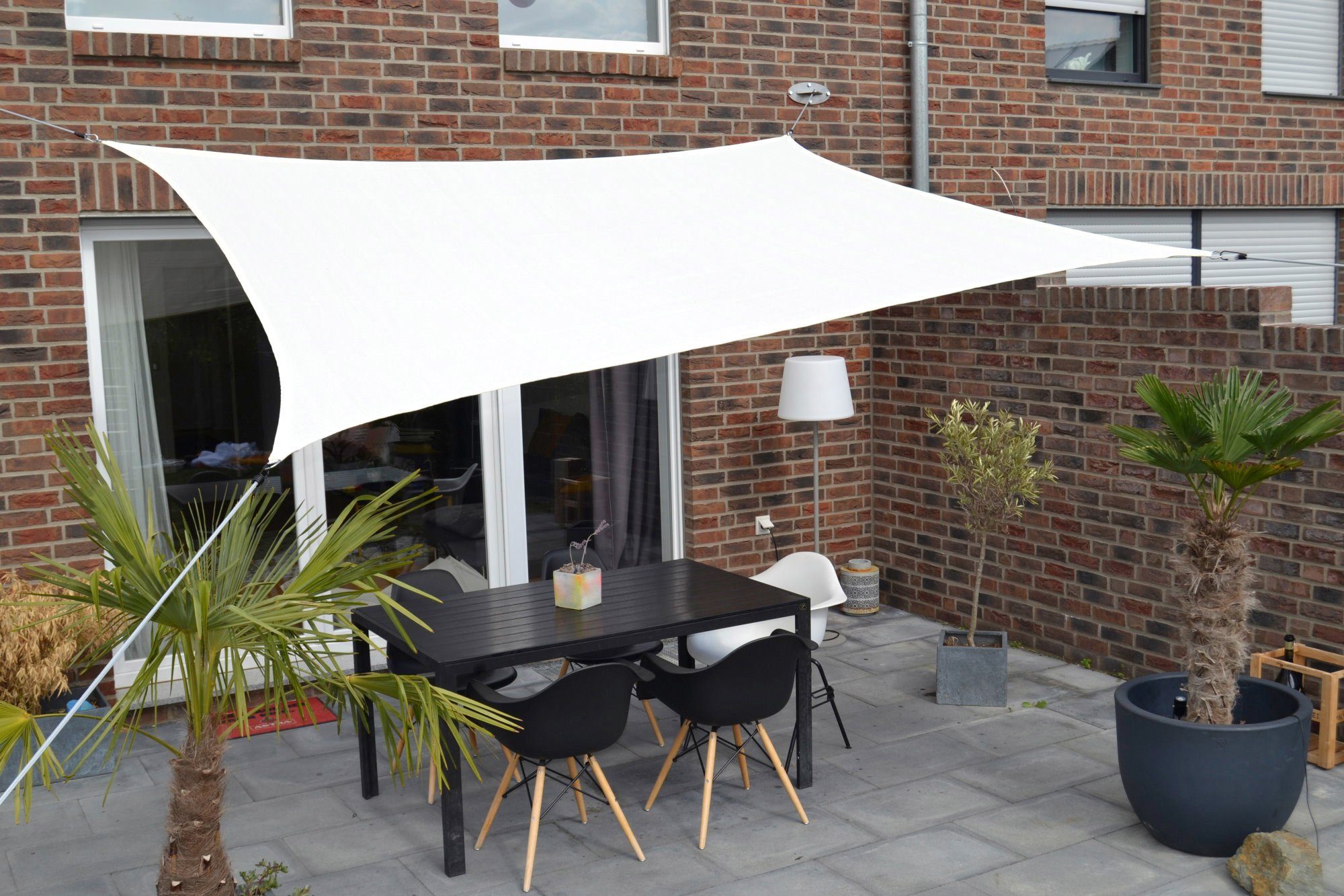 Floracord Schaduwdoek BxT: 300x250 cm, crème-wit zonneschermen