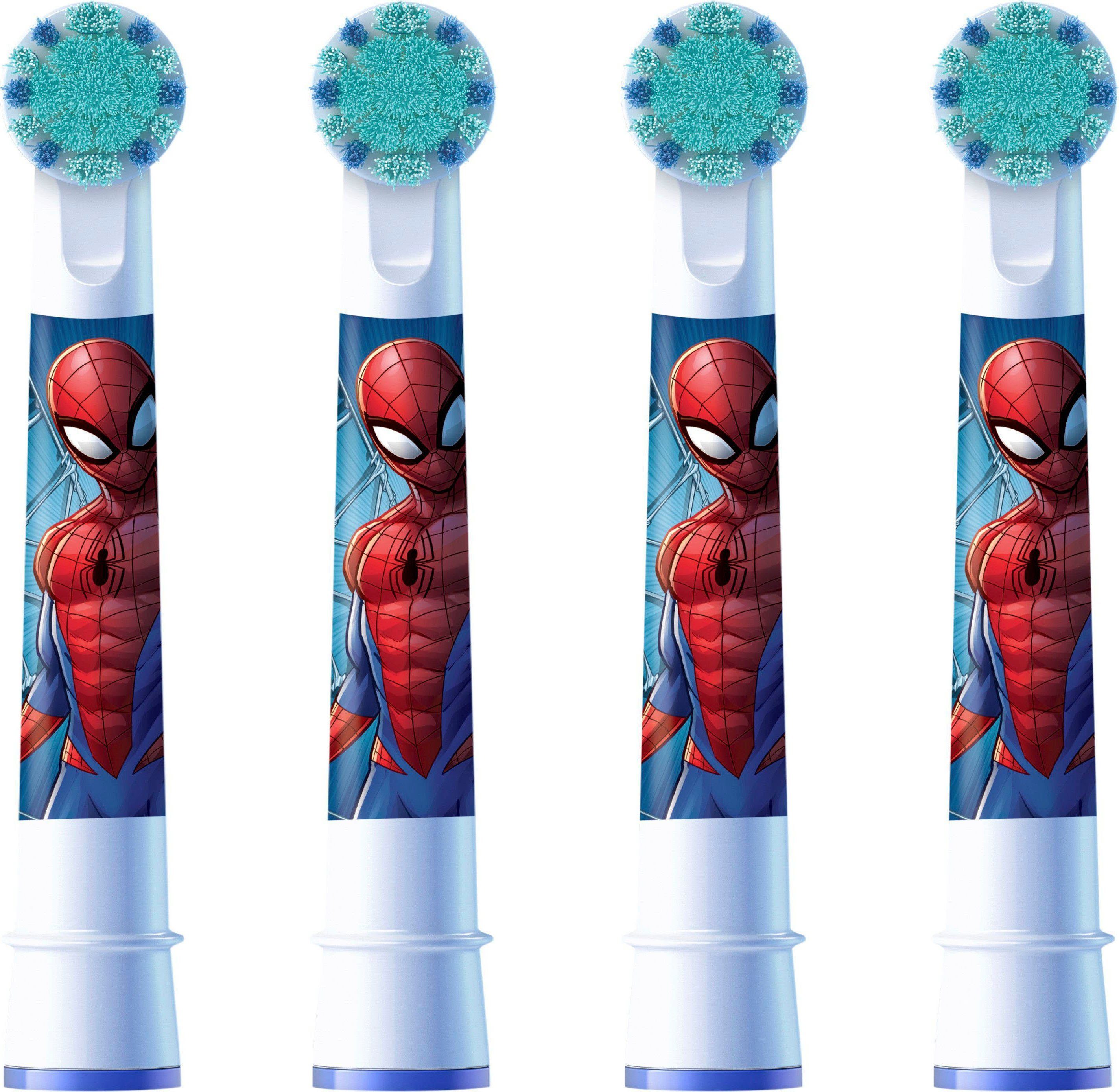 Oral B Opzetborsteltjes Spiderman extra zachte borstel