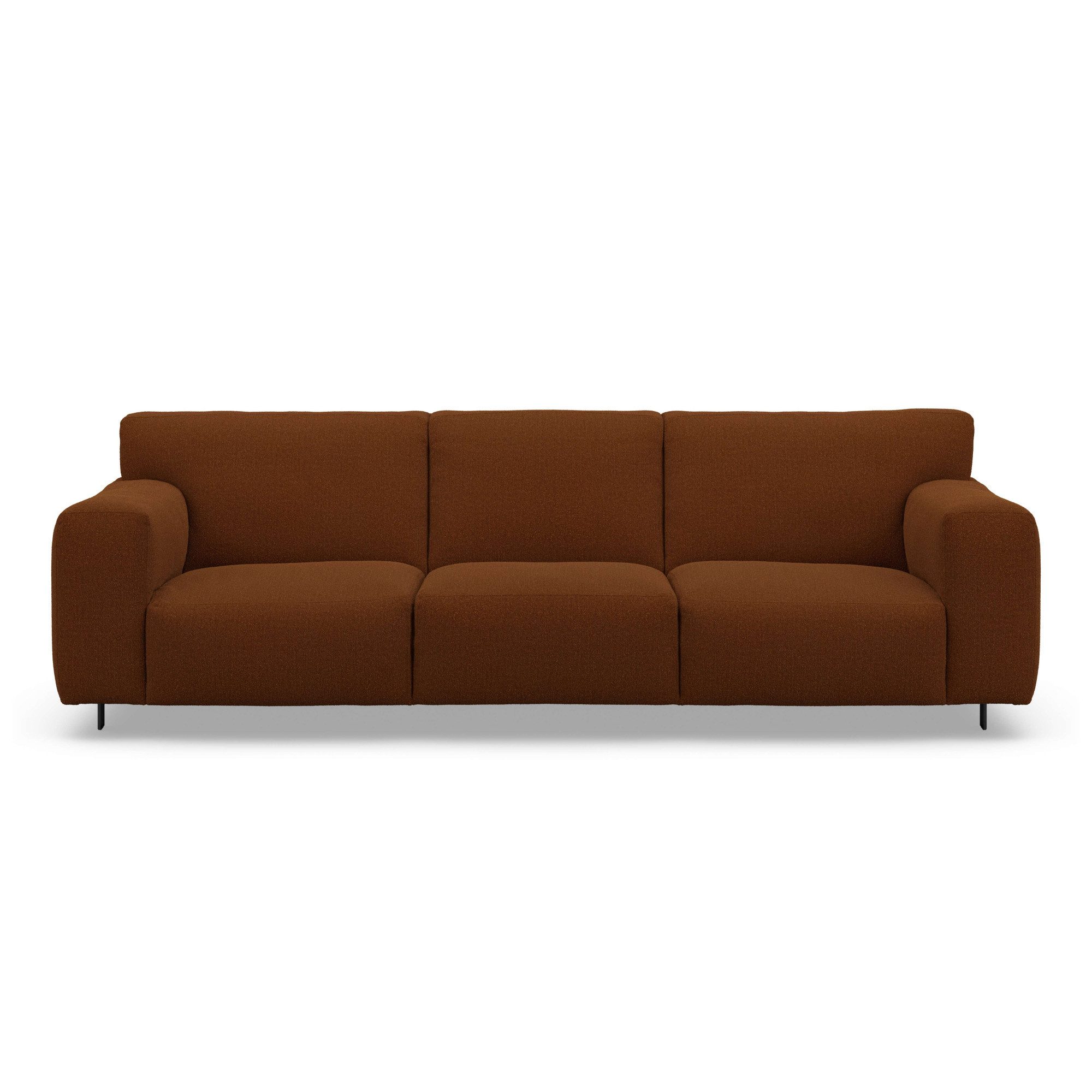 Furninova 4-zitsbank VESTA Klassieker eenpersoonsbank BigSofa bekleding van koudschuim