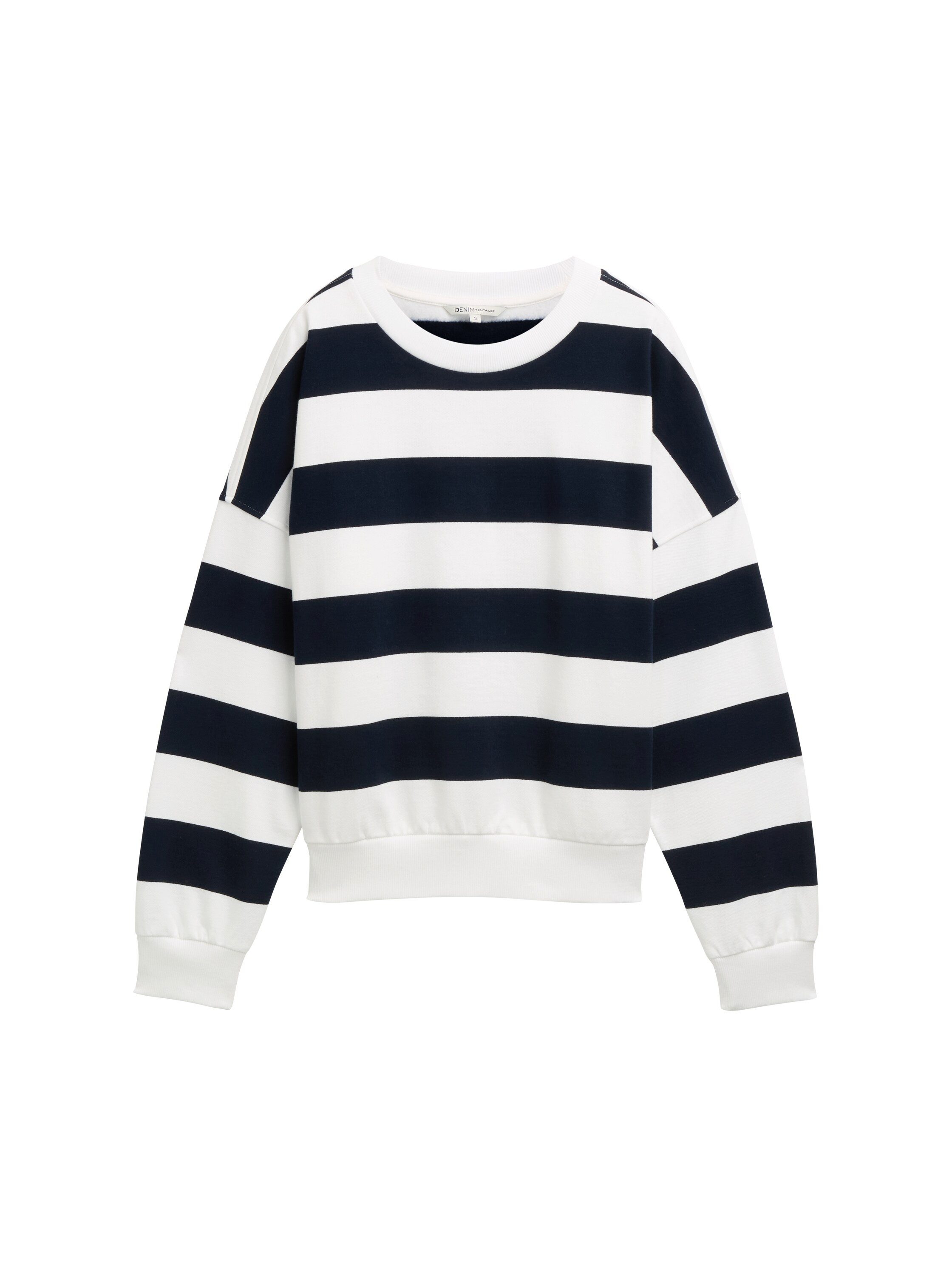 Tom Tailor Denim Sweatshirt van zacht katoen