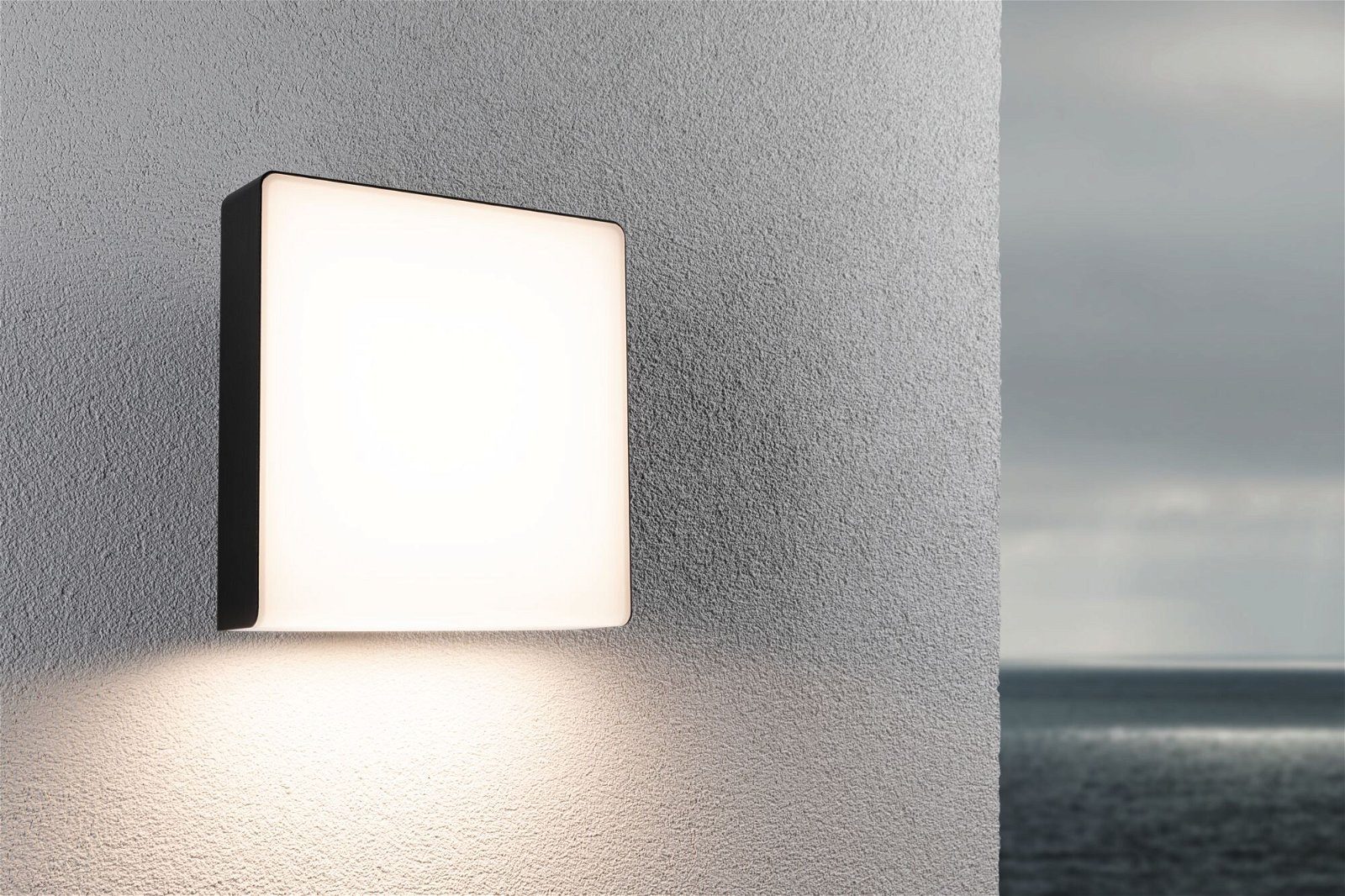 Paulmann Led-wandlamp voor buiten Azalena IP44 250x97mm 3000K 8,5W 700lm 230V kunststof, aluminium (1 stuk)