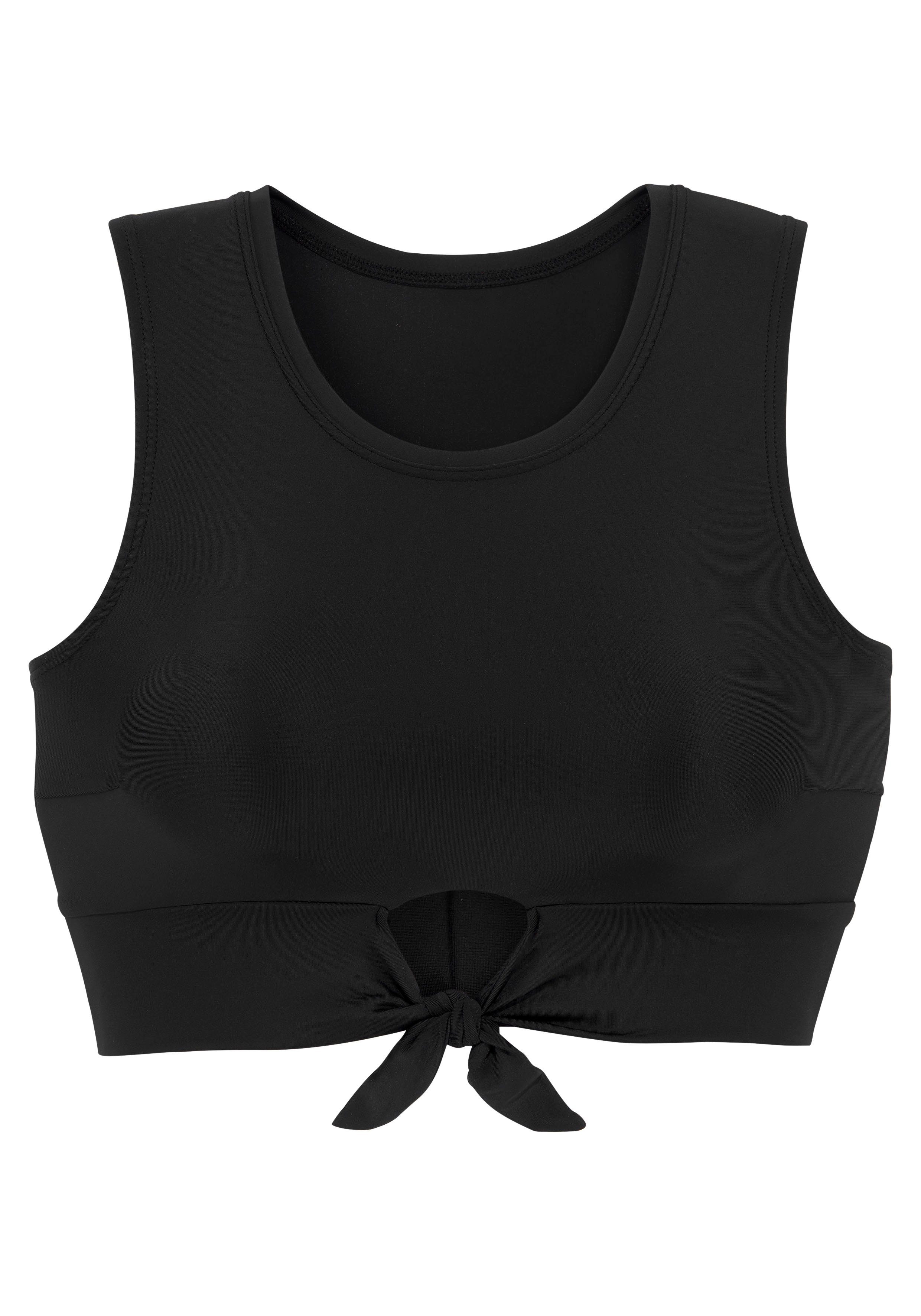 Venice Beach Crop-bikinitop Planeet met sierstrik