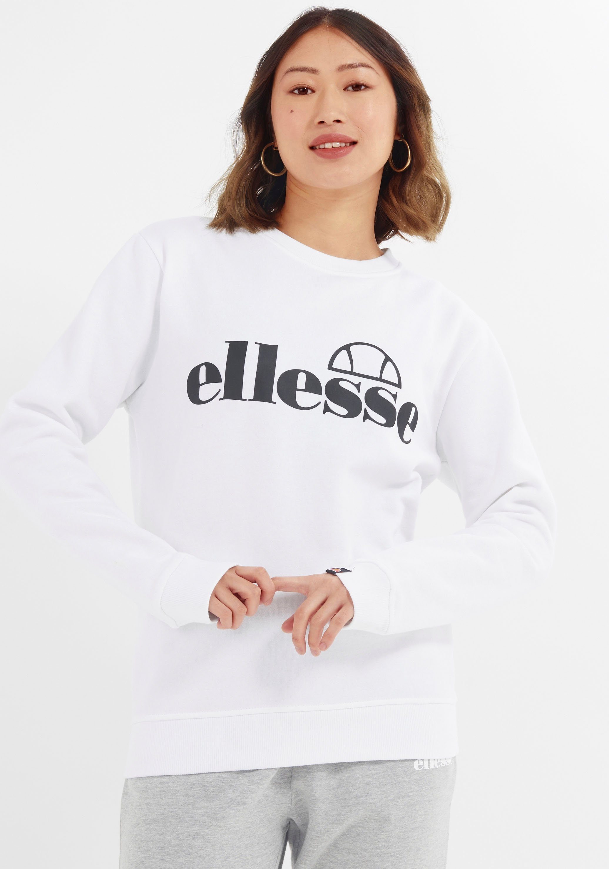 ellesse Sweatshirt KATANA SWEATSHIRT dames sweaters maat 38 wit