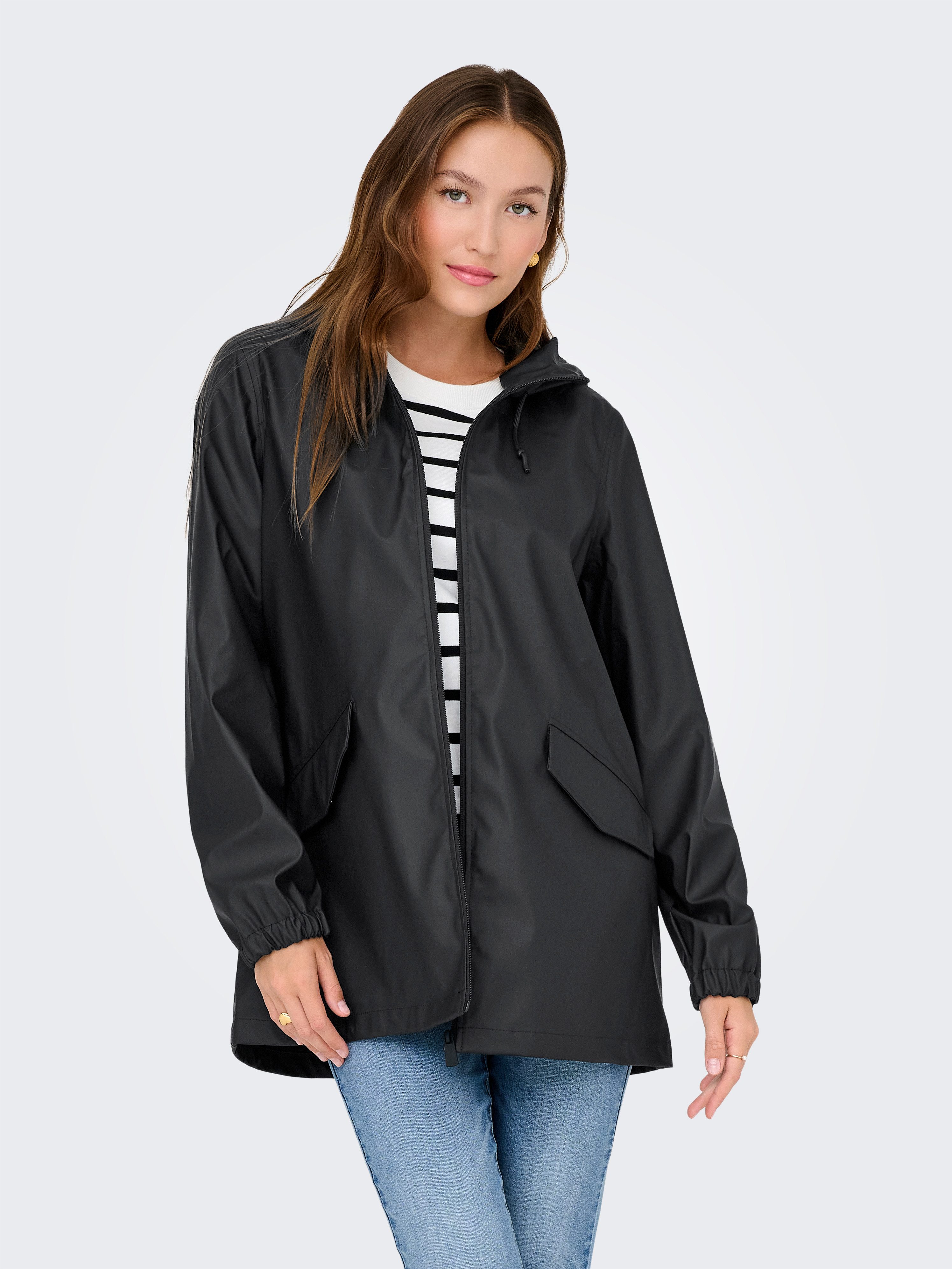JDY Outdoorjack JDYMULAN RAINCOAT OTW SIJ NOOS