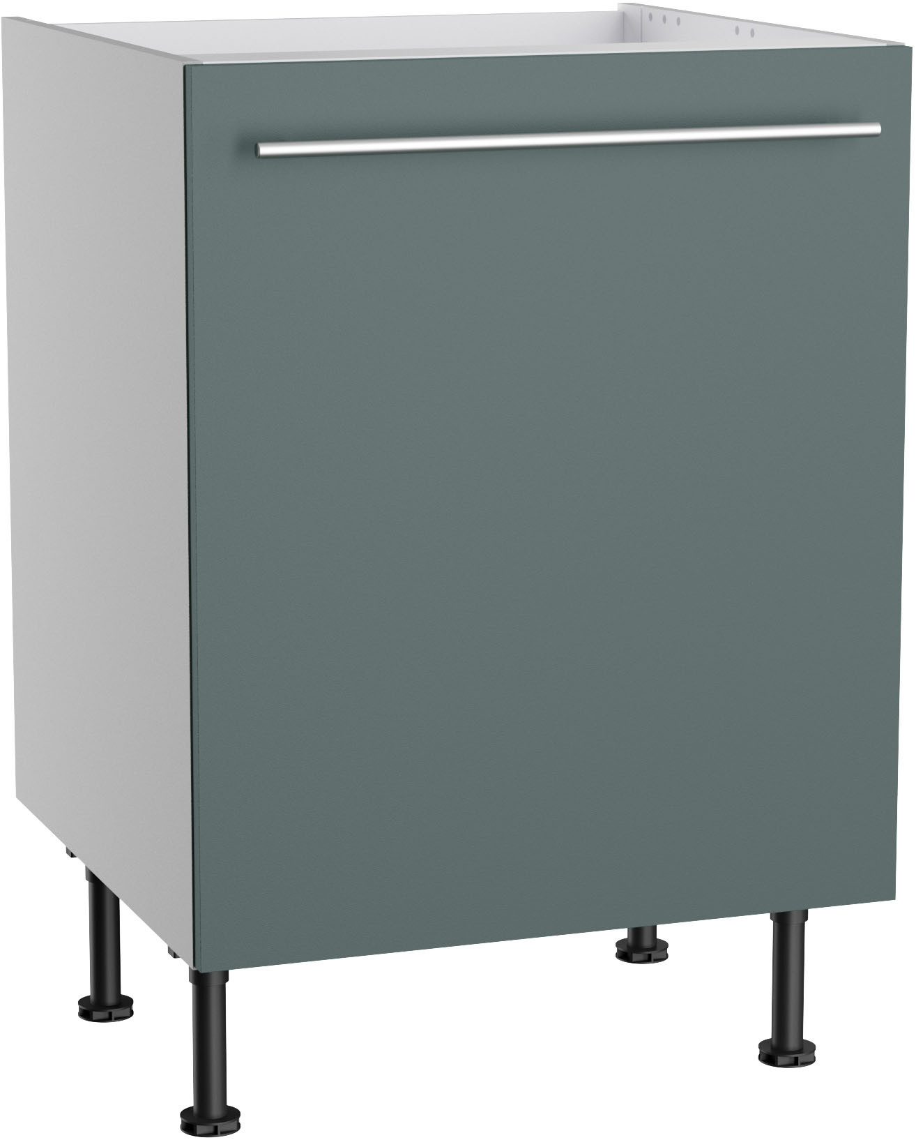 OPTIFIT Gootsteenkast Bern2 Breedte 60 cm, 1 deur gootsteenkasten groen
