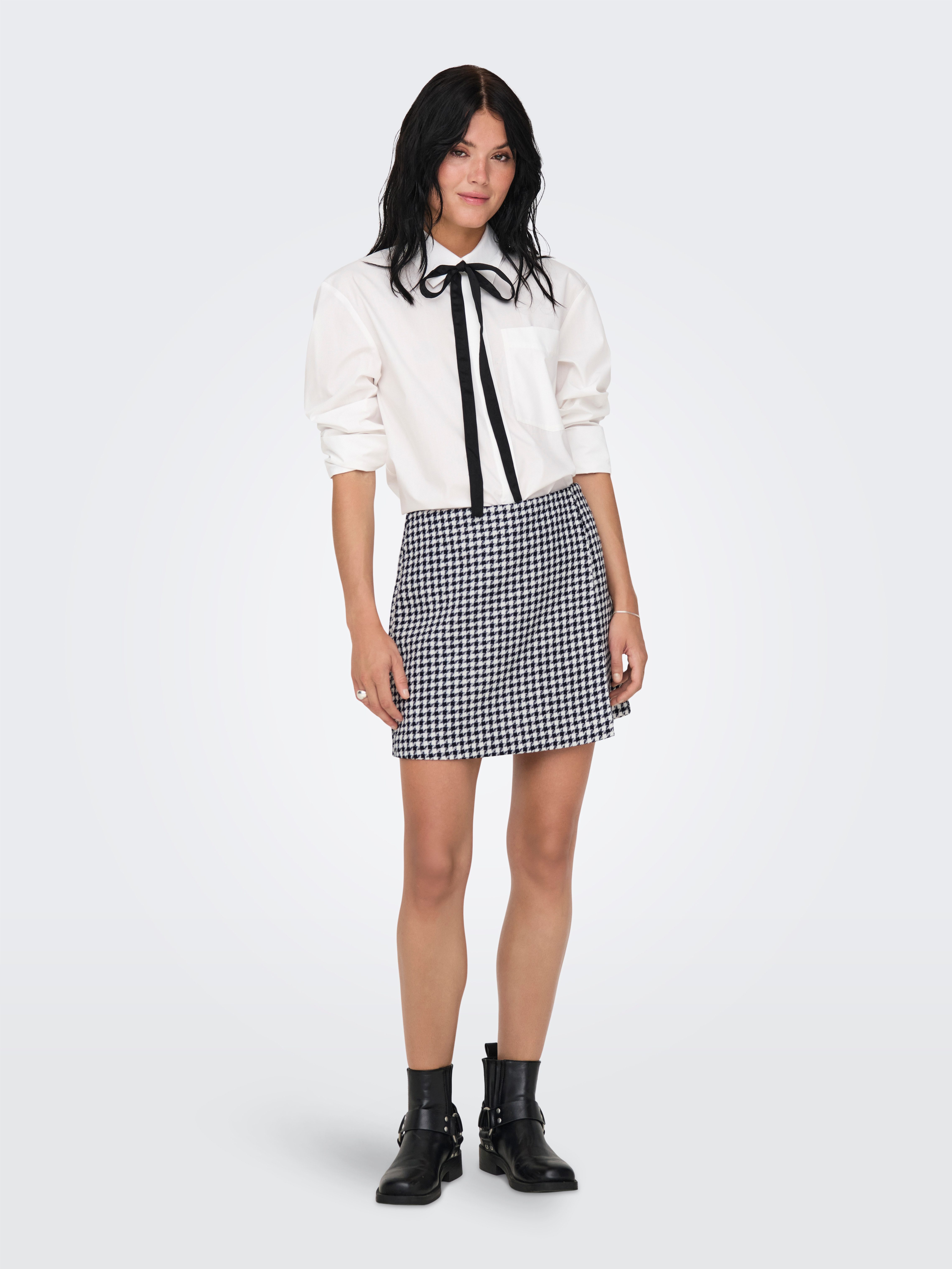 Only Minirok ONLTERRA HW BOUCLE SKORT CC TLR