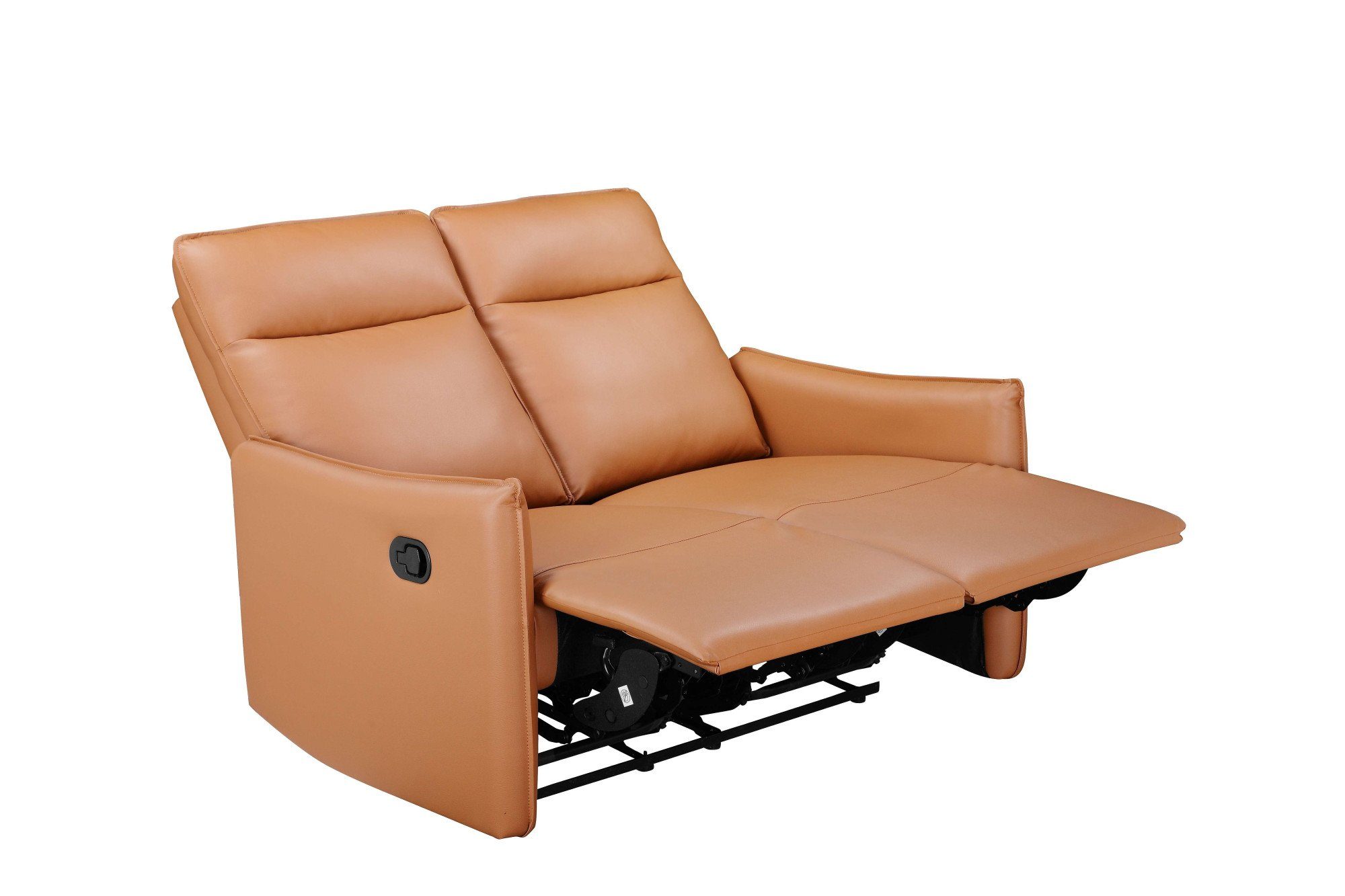 Dorel Home 2-zitsbank Lugo, bioscoopbank met relaxfunctie in kunstleer en geweven stof