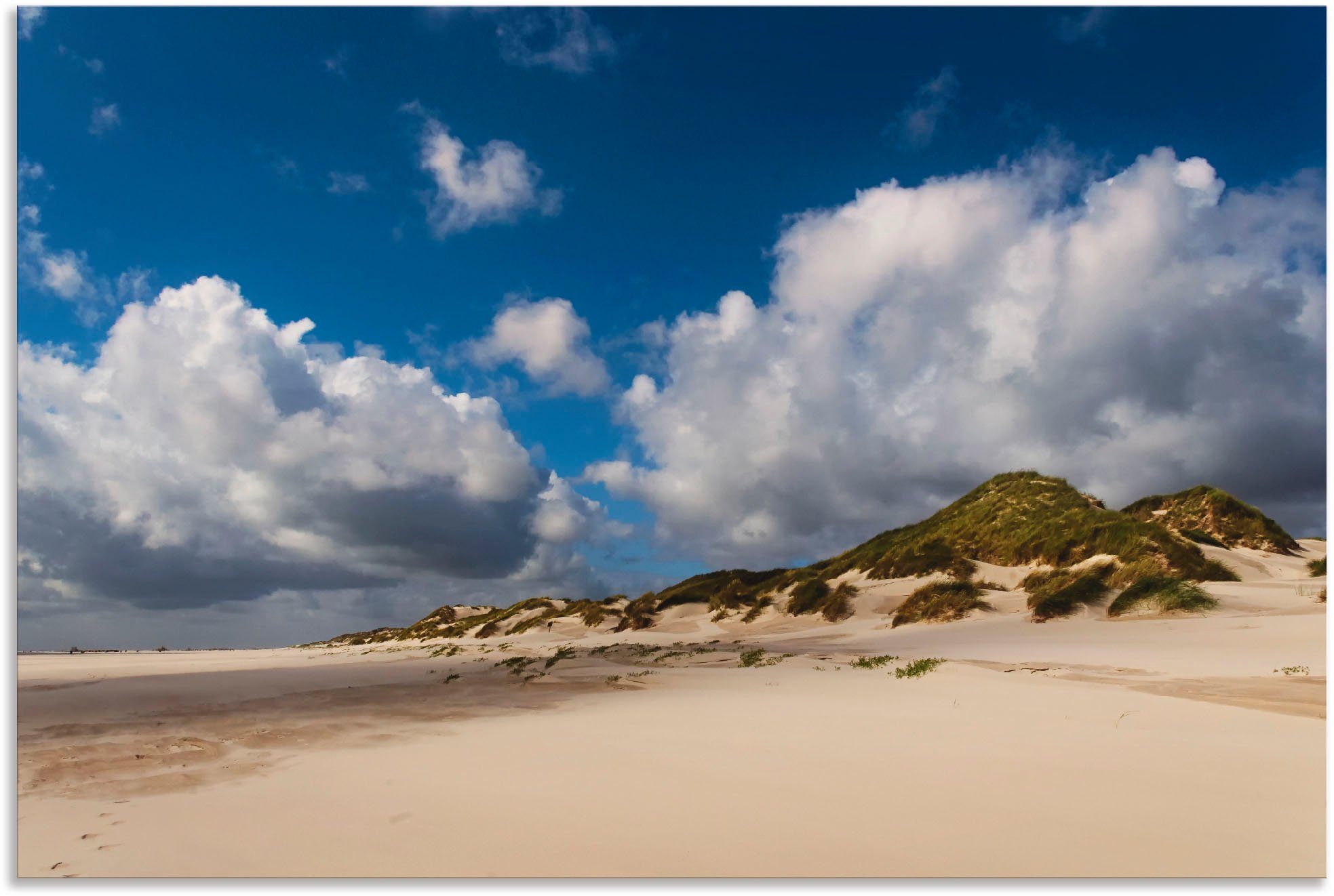 Artland Artprint Wolkenimpressie Amrum in vele afmetingen & productsoorten - artprint van aluminium / artprint voor buiten, artprint op linnen, poster, muursticker / wandfolie ook