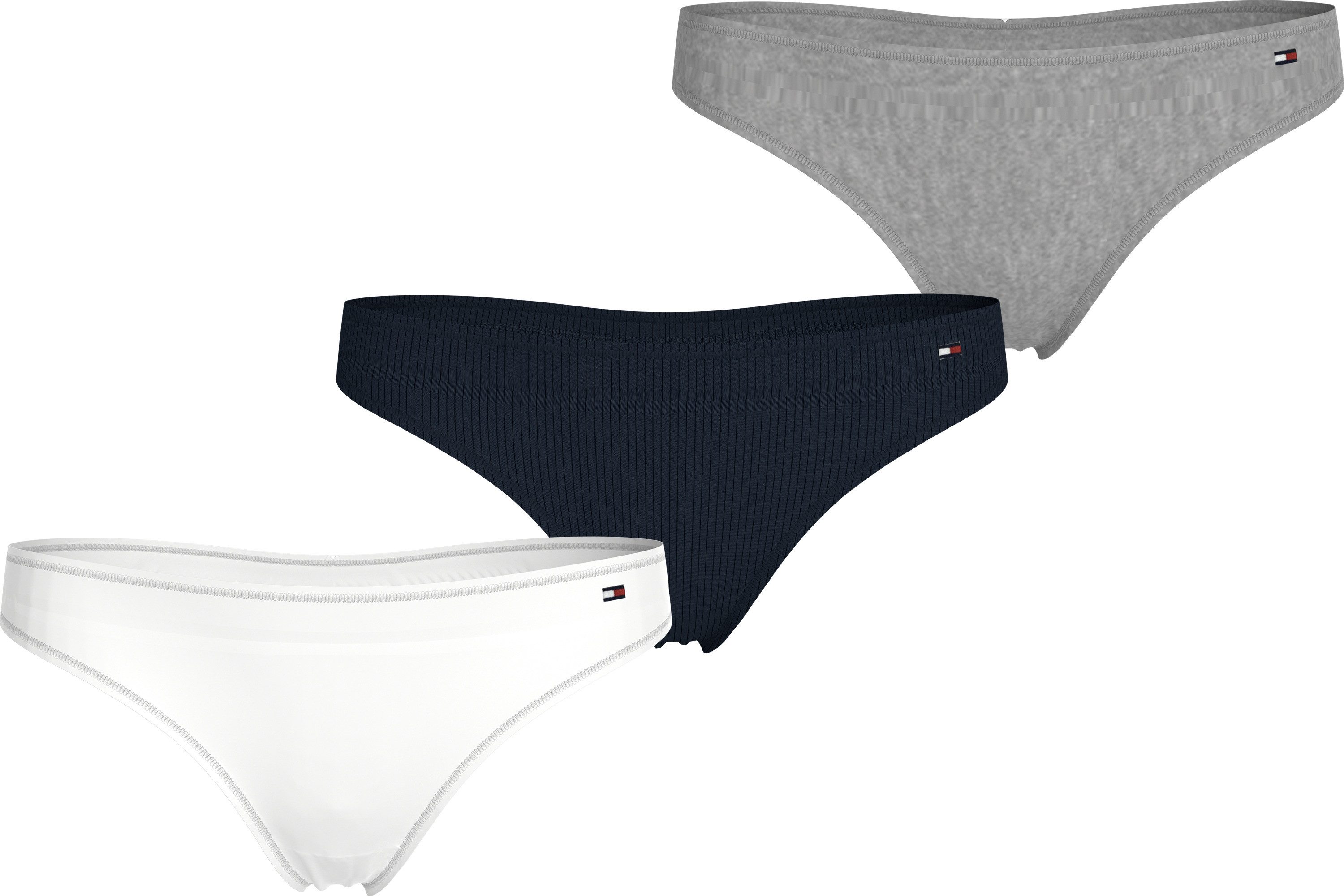 Tommy Hilfiger Underwear Tanga 3 PACK DIPPED THONG (3 stuks)