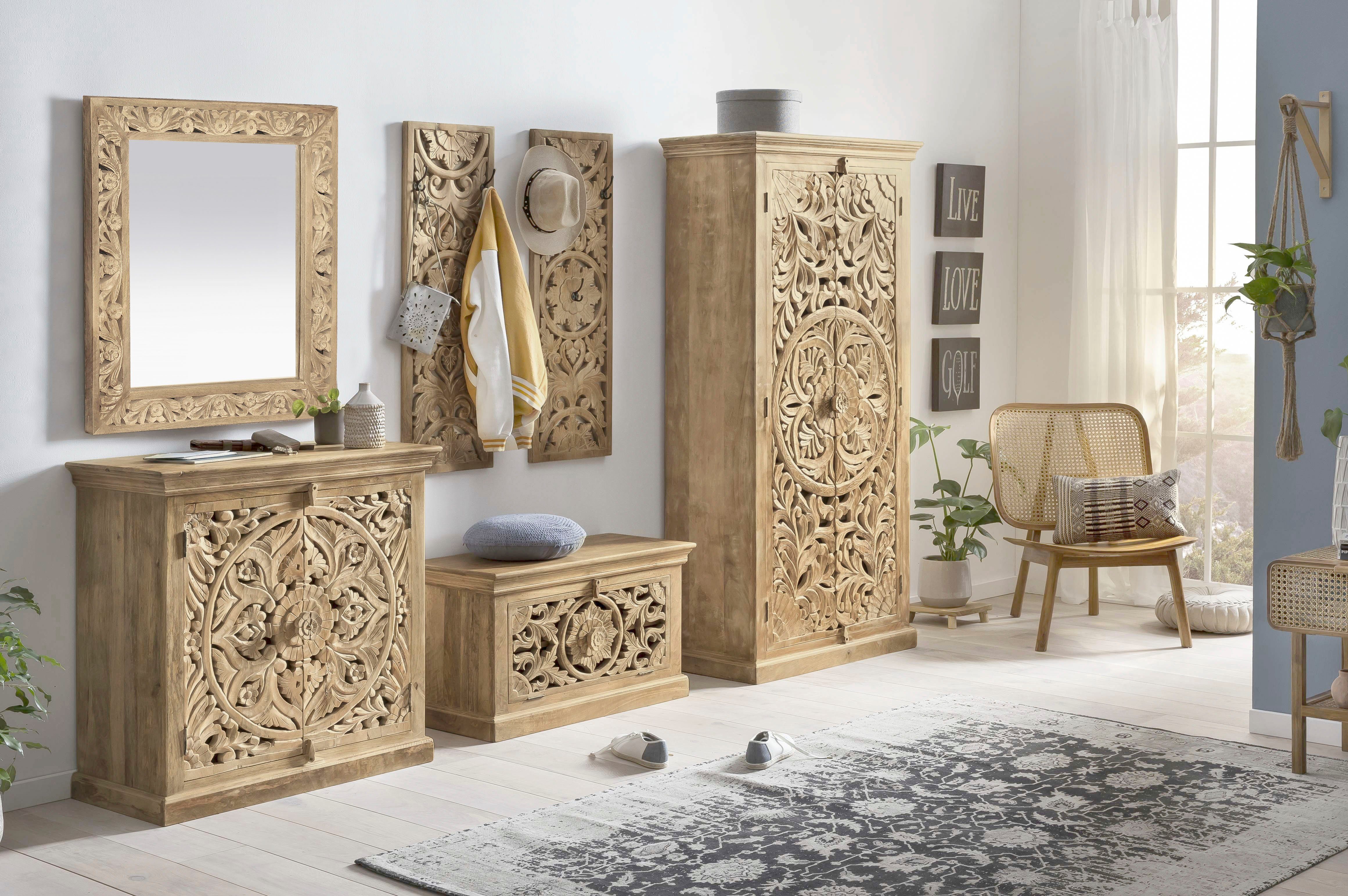 SIT Halmeubelset (6-delig) wandkapstokken beige