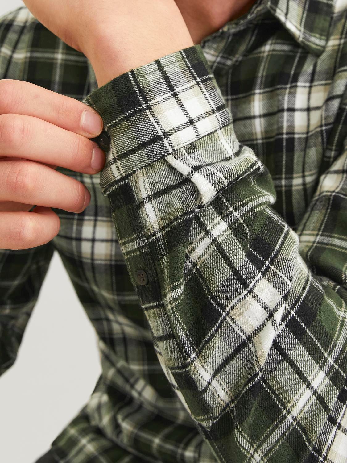 Jack & Jones Overhemd met lange mouwen JJJOSHUA FALL FLANNEL SHIRT LS