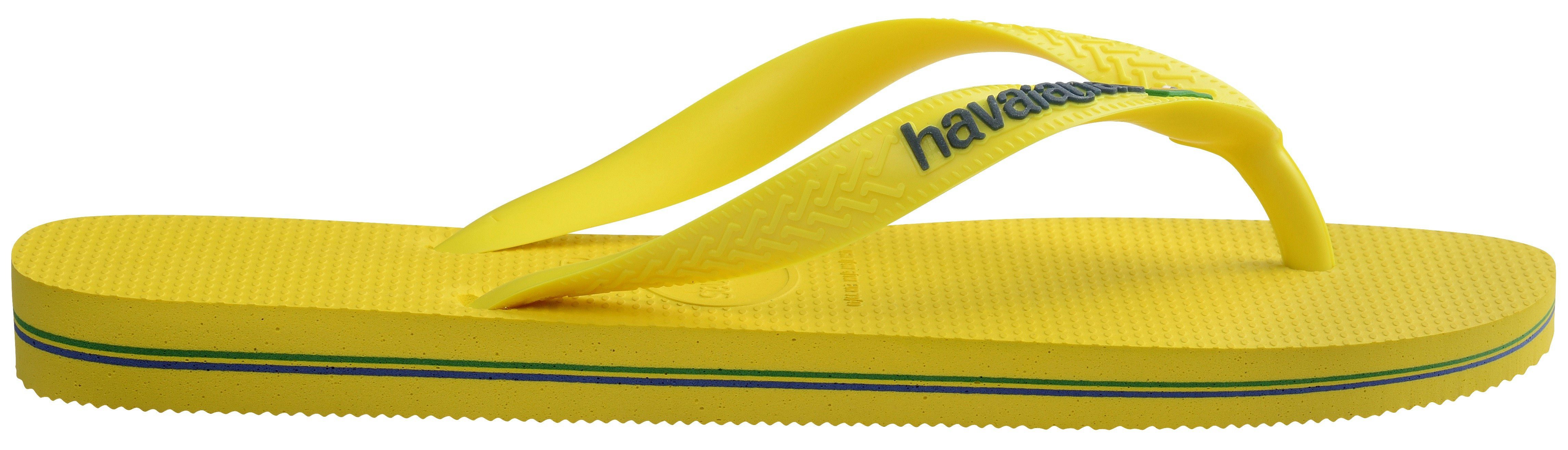 Havaianas Teenslippers BRASIL LOGO NEON , zomerschoen, slippers, poolslides met braziliaans detail
