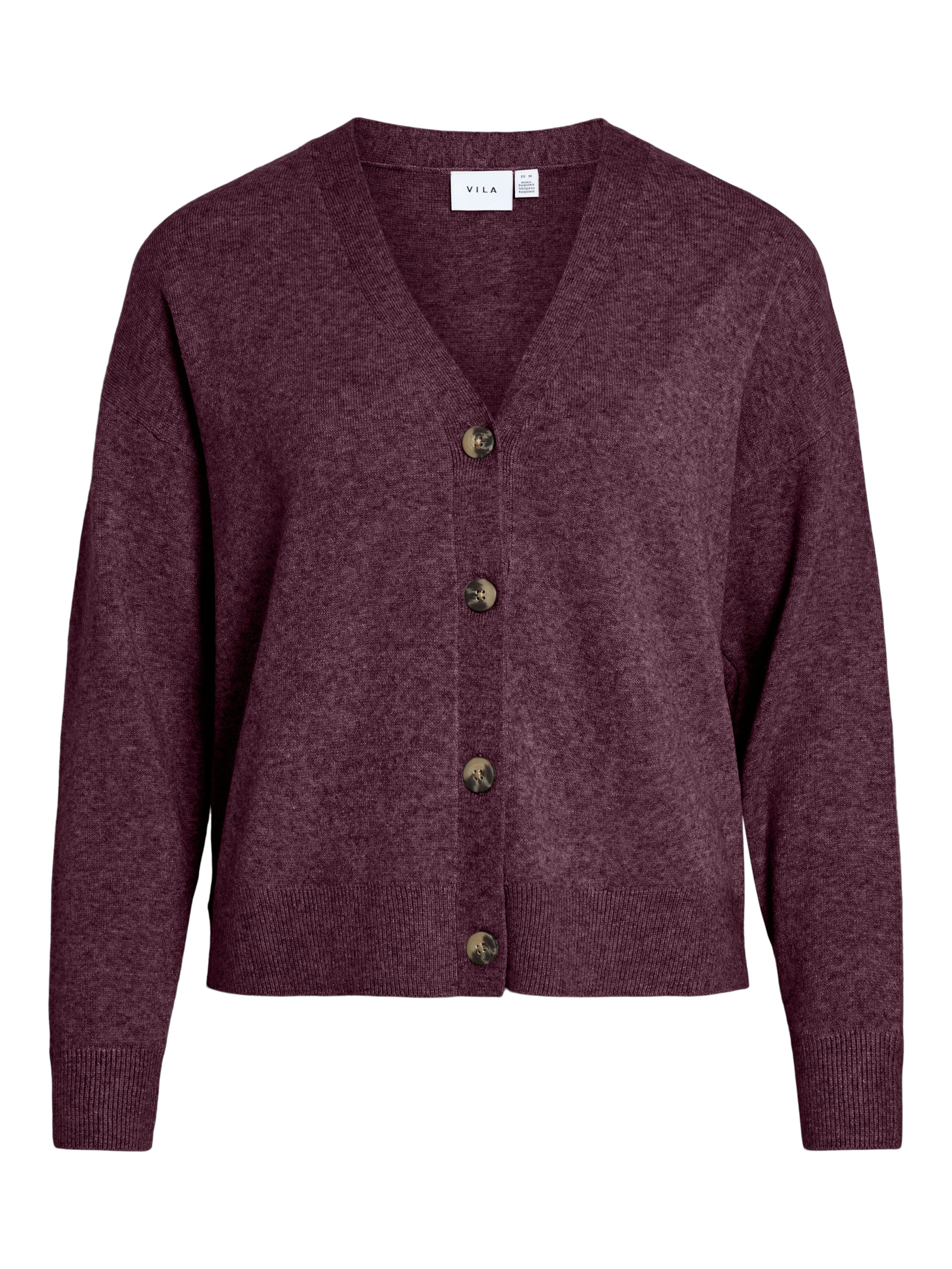 Vila Vest VIRIL V-NECK KNIT CARDIGAN - NOOS