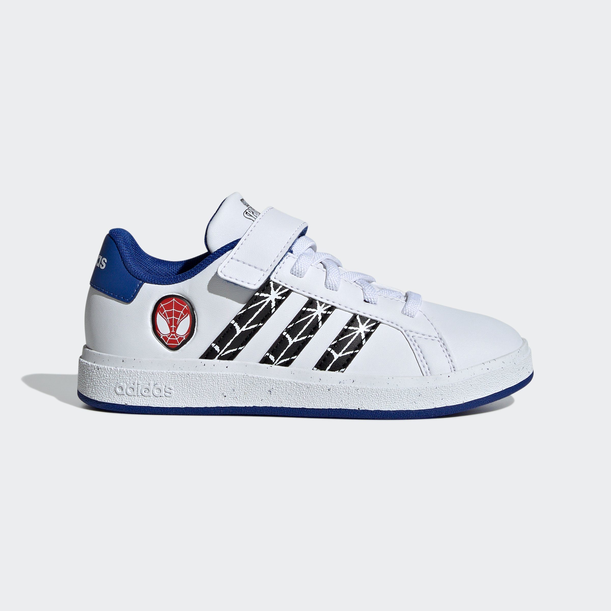 adidas Sportswear Sneakers MARVEL’S SPIDER-MAN GRAND COURT KIDS Design geïnspireerd op de adidas Superstar