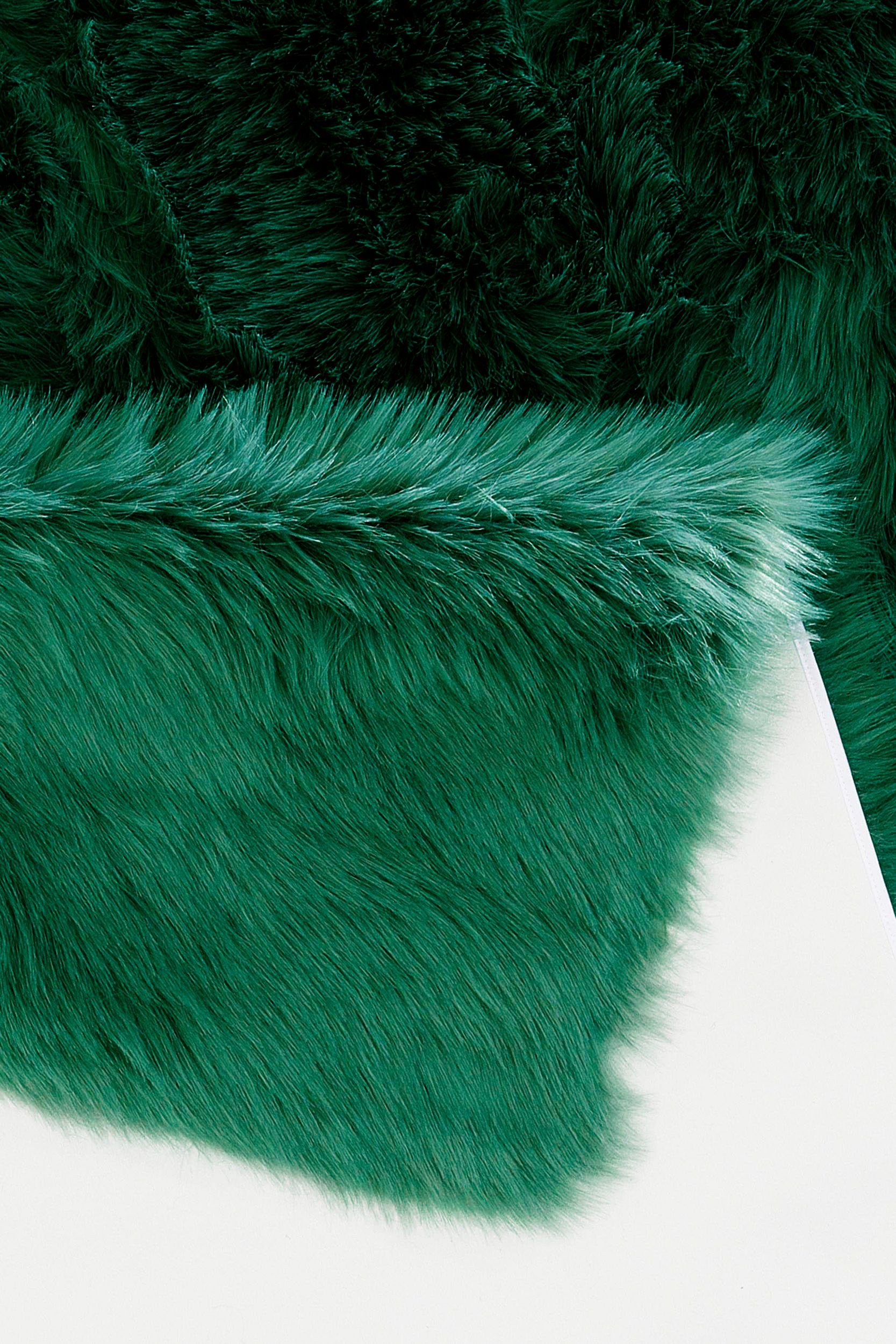 my home Hoogpolig vloerkleed Valeria schapenvacht tapijt knuffelig Imitatiebont, zachte vloerkleden, woonkamer, slaapkamer, eetkamer