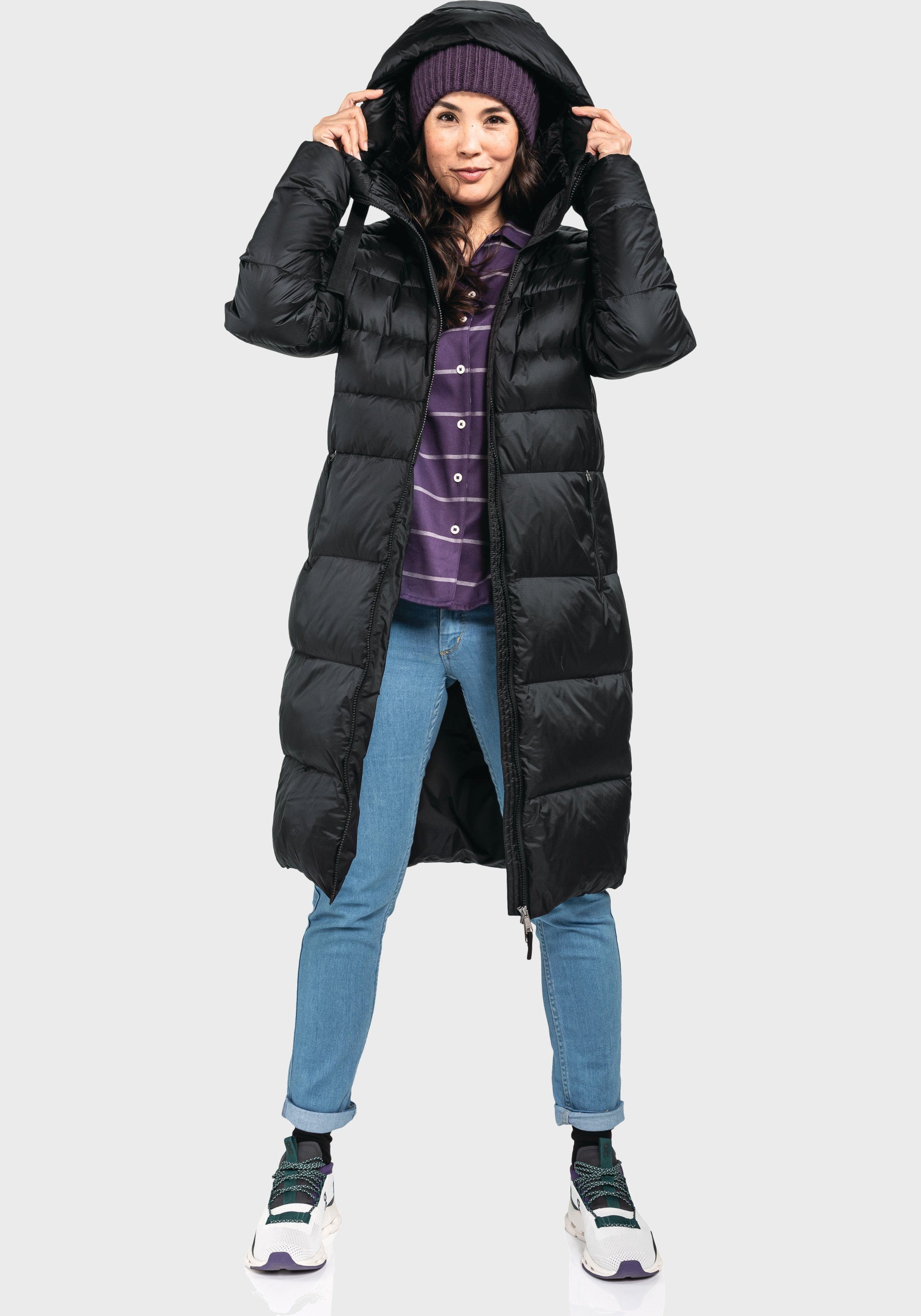 Schöffel Parka Down Coat Kenosha L