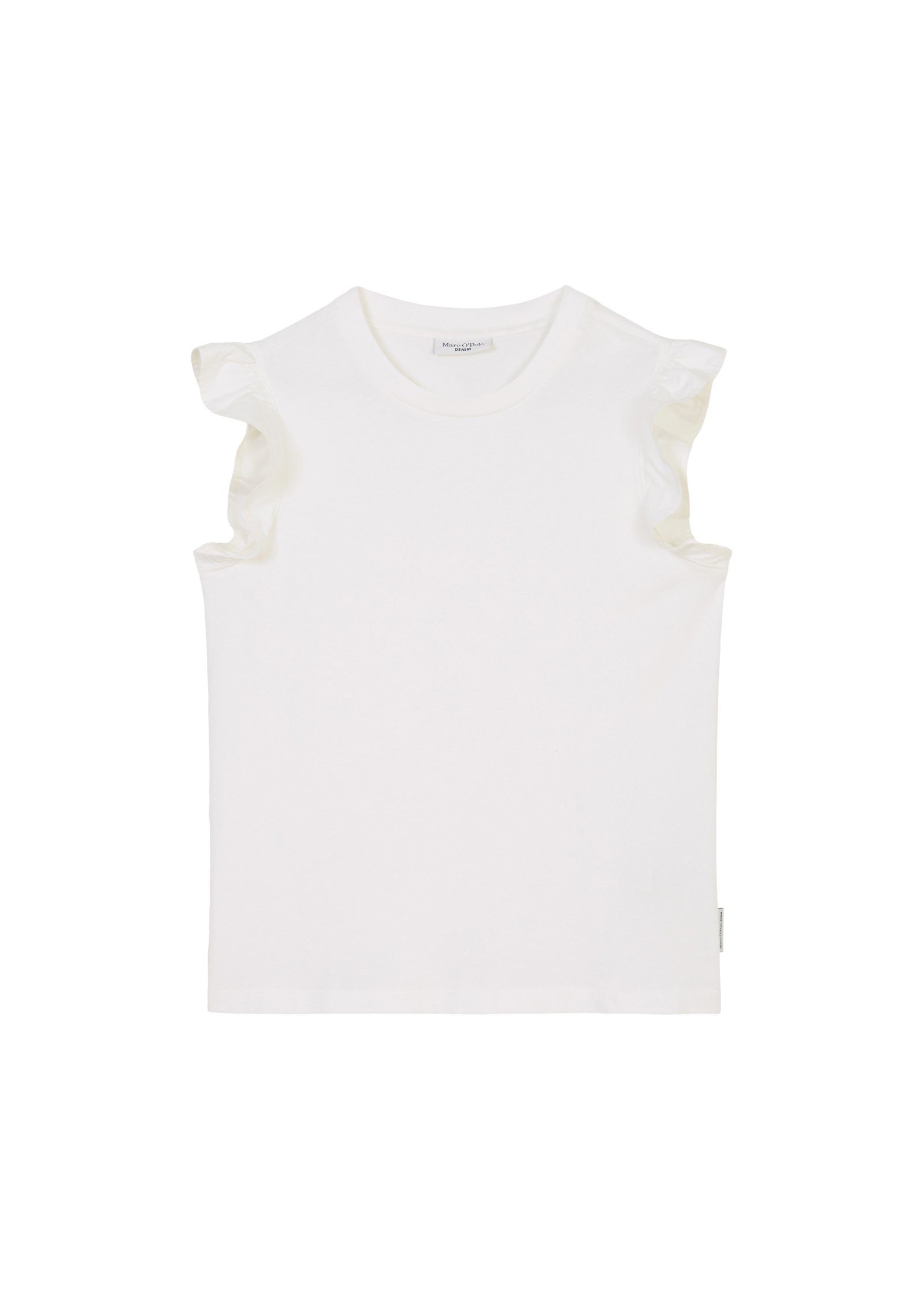 Marc O'Polo DENIM Shirttop Met trendy mouw-volants