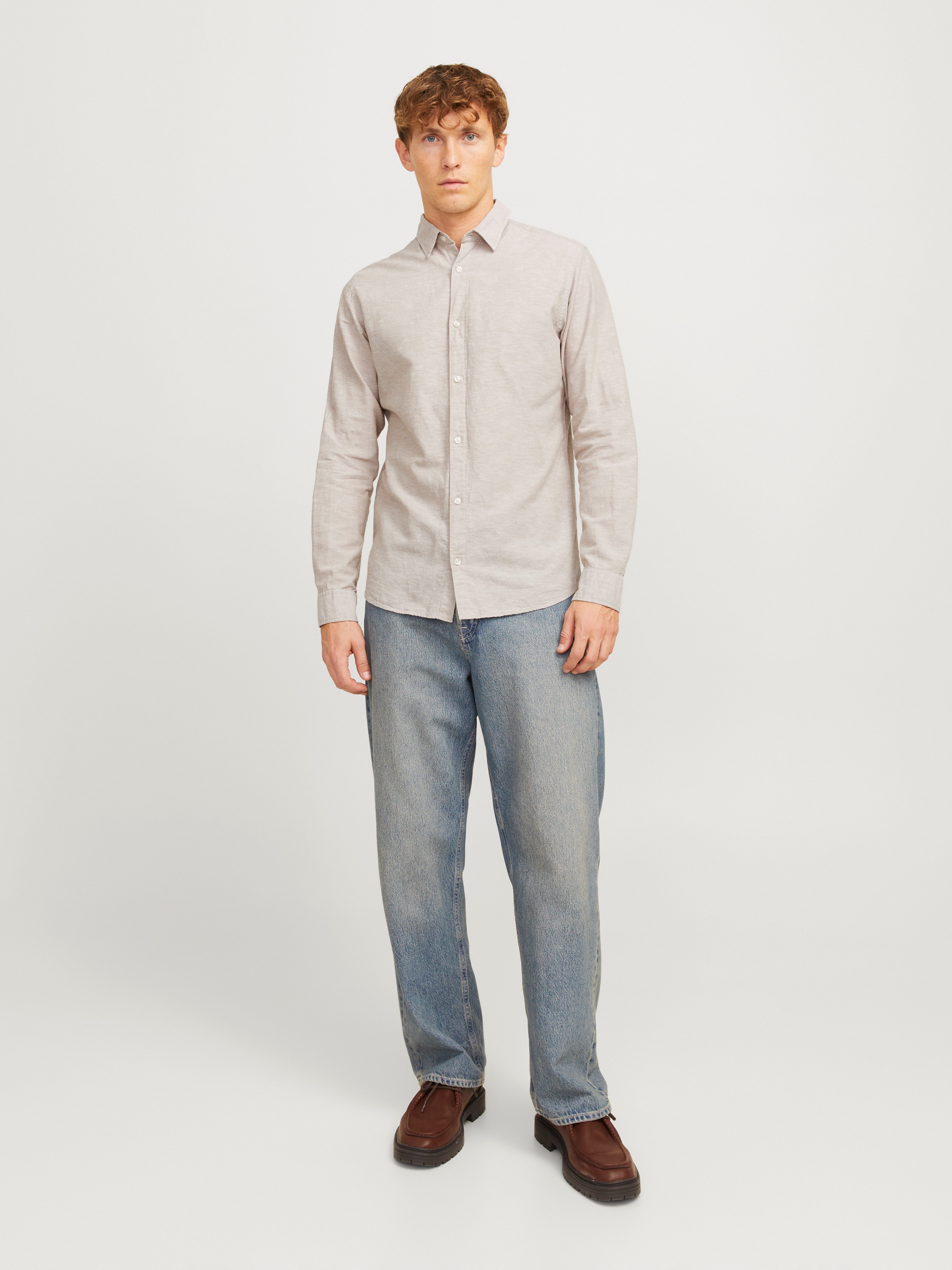 Jack & Jones Overhemd met lange mouwen JJEBREEZE SHIRT LS SN