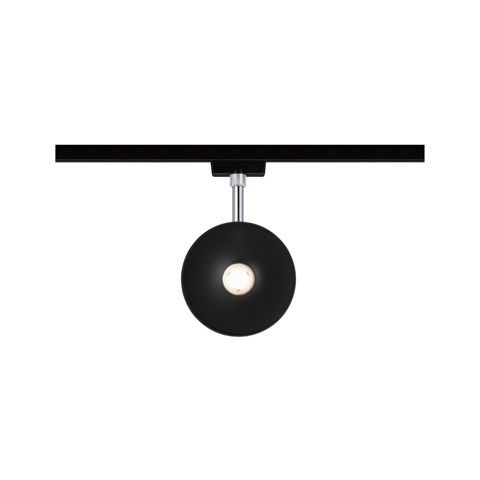 Paulmann Railsysteem-lampen URail rail spot Sphere 493lm 7W 2700K 230V Chroom mat, Chroom (1-delig)