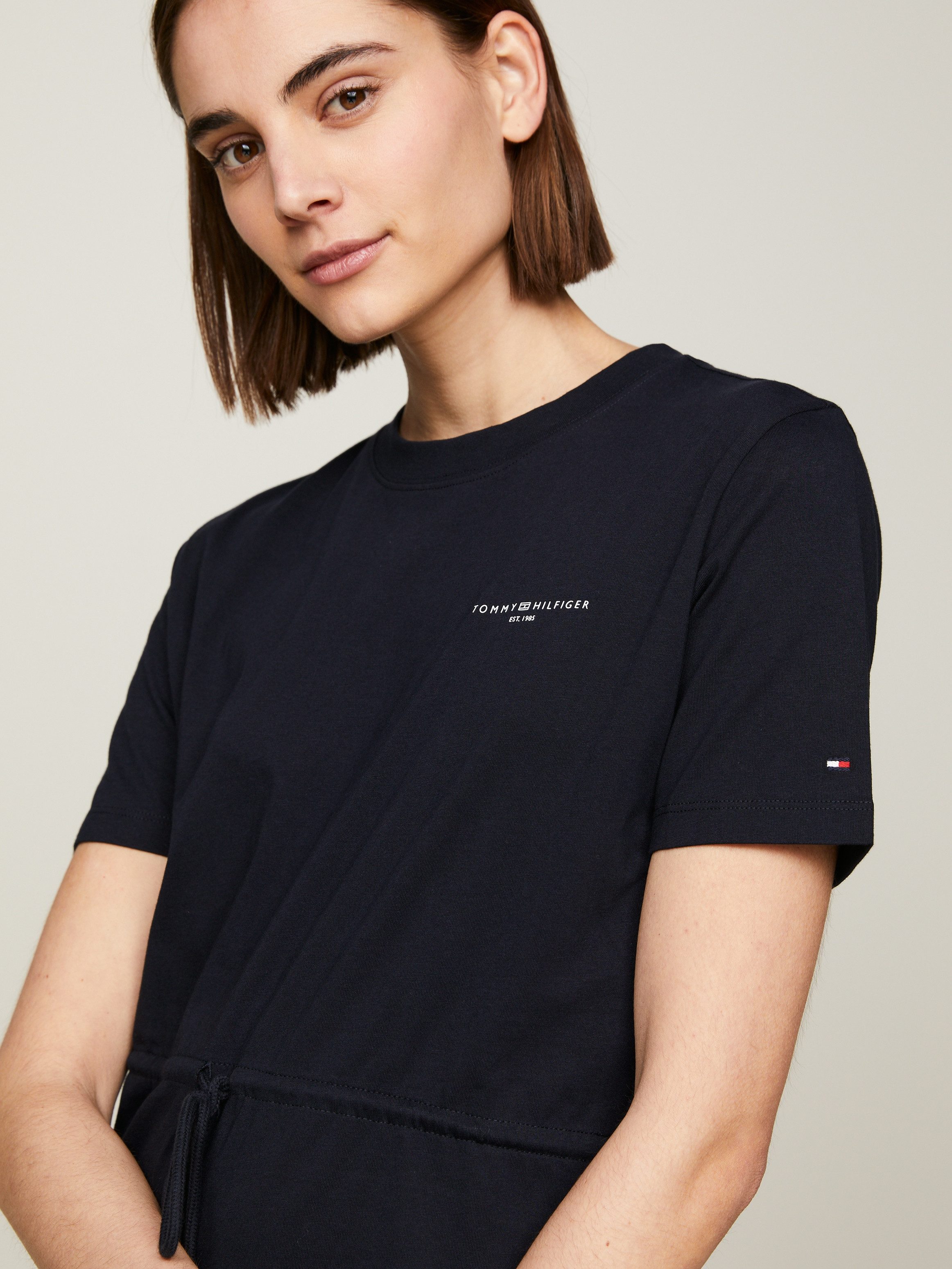 Tommy Hilfiger Shirtjurk 1985 REG MINI CORP TEE DRSS SS