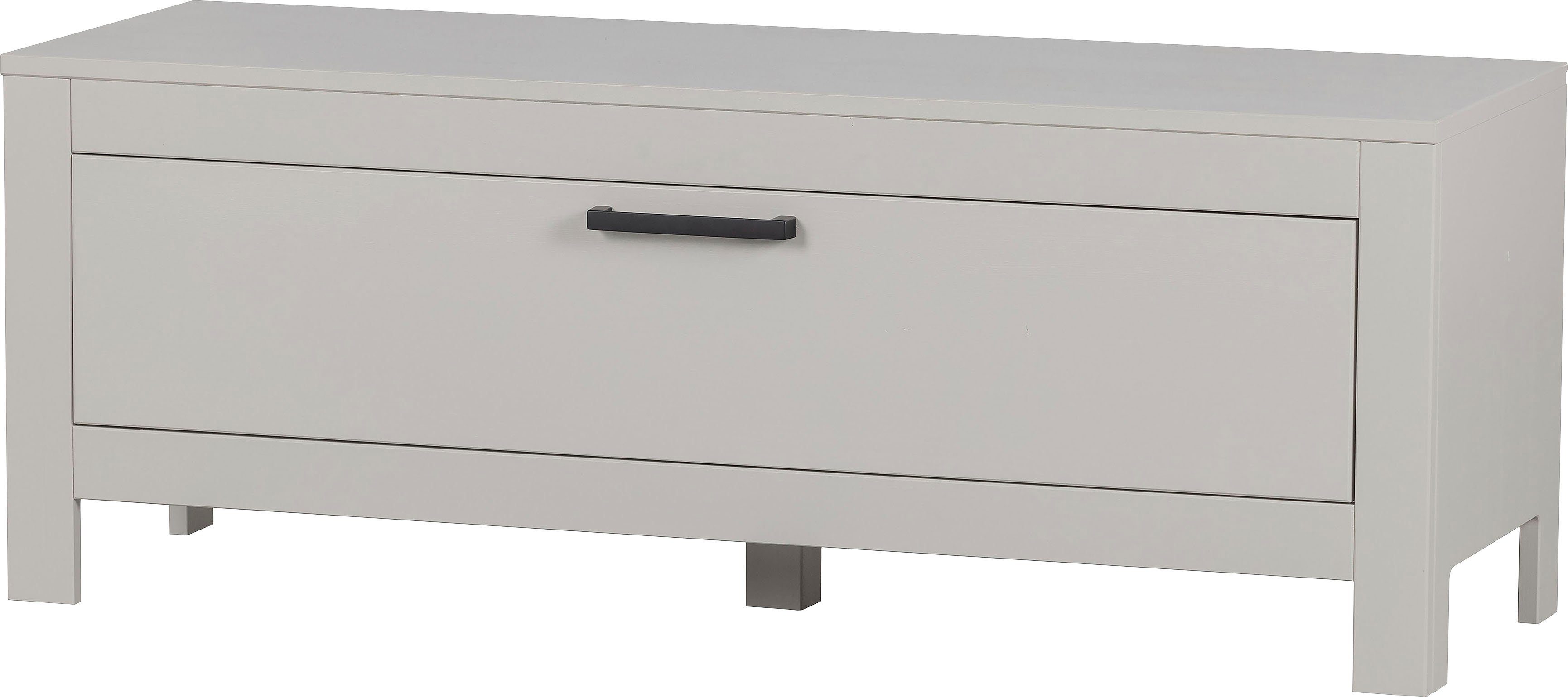 WOOOD Tv-meubel Bonk TV-dressoir van dennenhout, 1 klep, h 45 cm x b 120 cm