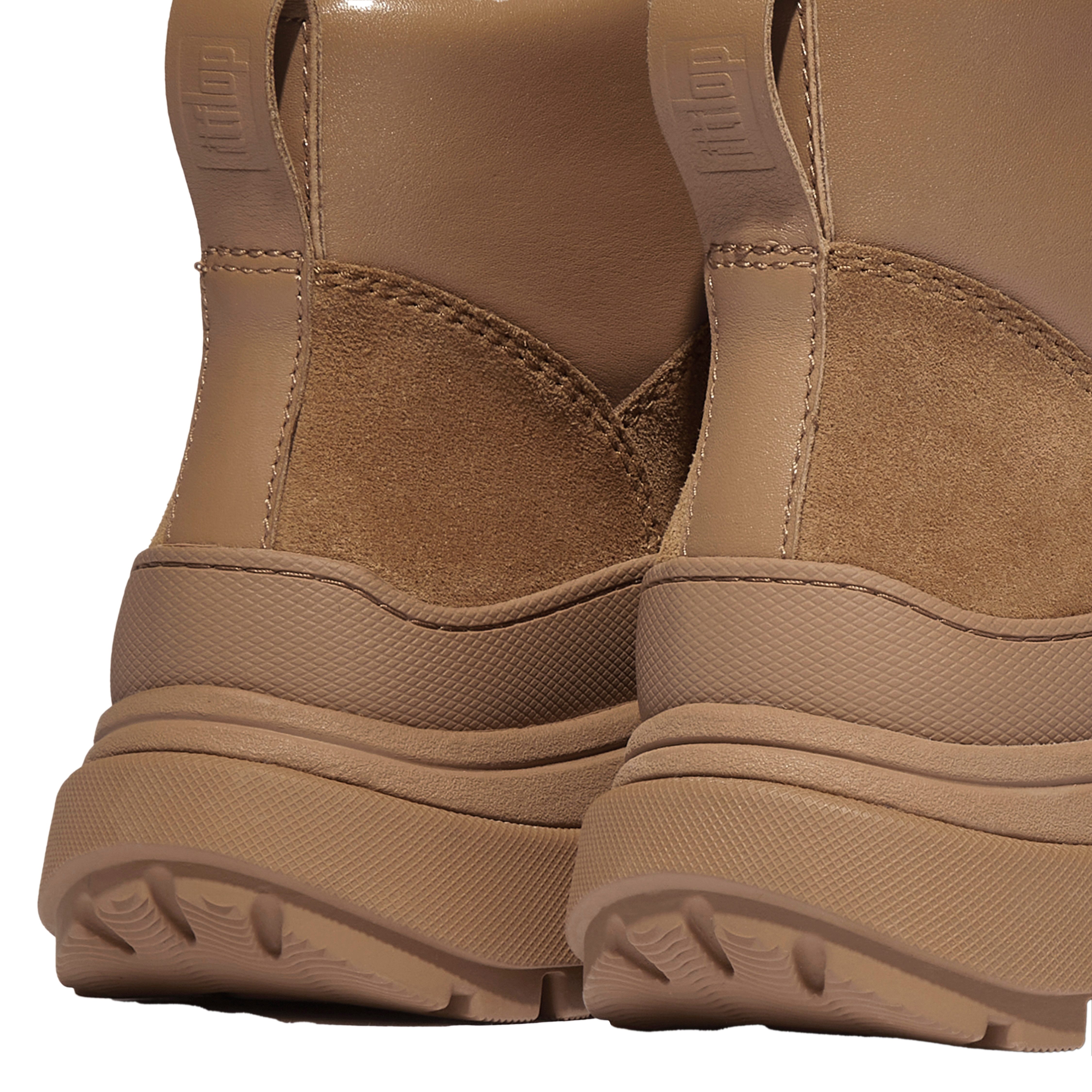 Fitflop Veterschoenen WYLDER SUEDE HIKER-LACE BOOTS Trekking boots, veterschoenen met robuuste plateauzool