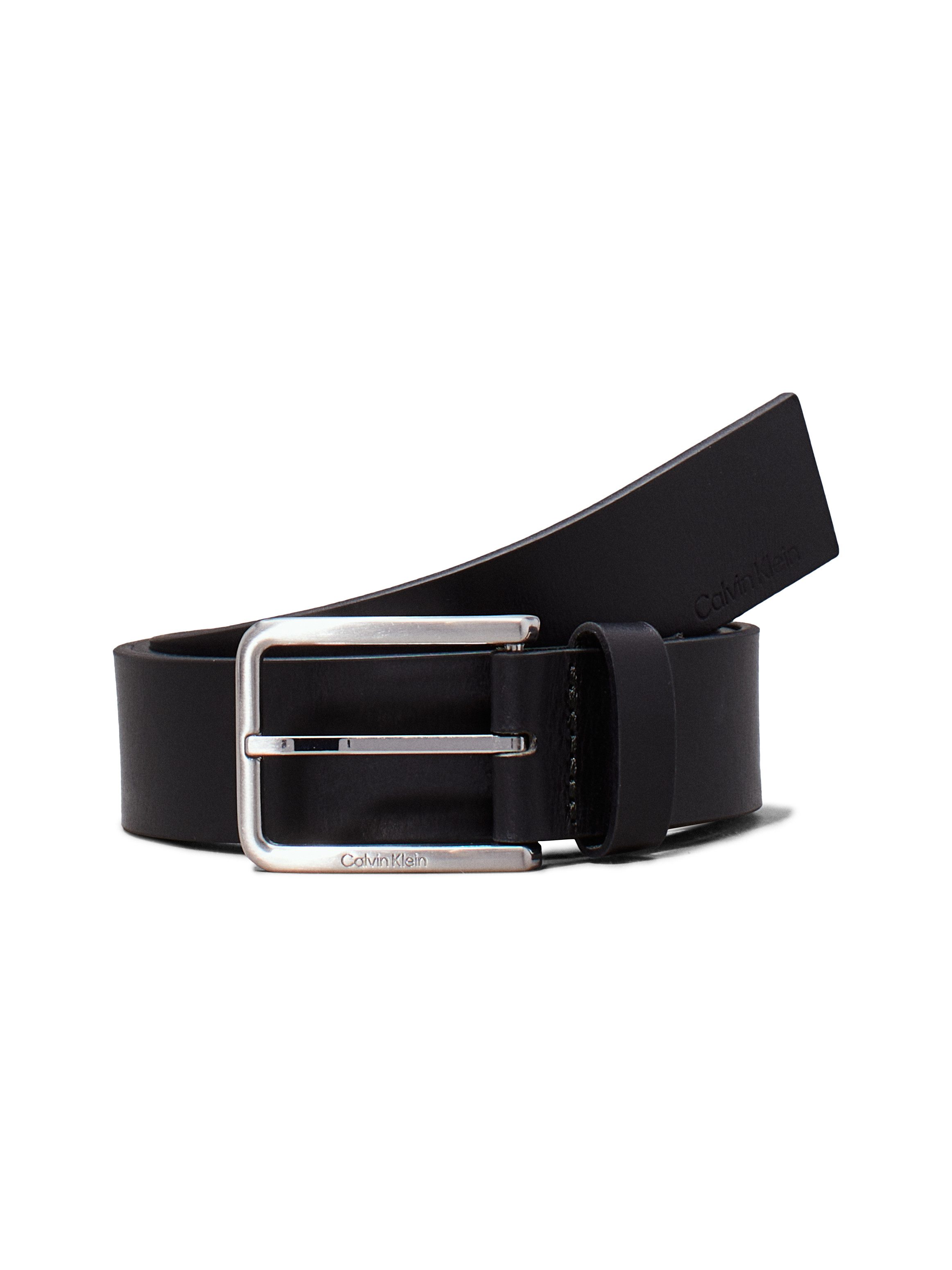 Calvin Klein Leren riem uit geolied nerfleer