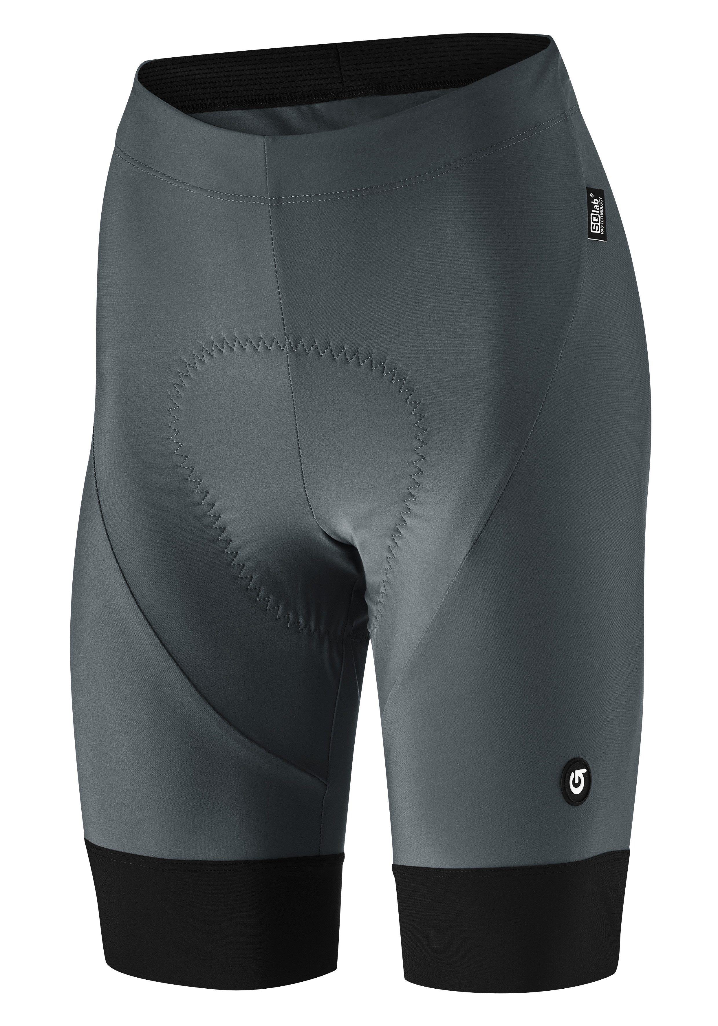 Gonso Fietsbroek SQlab GO W Dames fietsbroek met zitkussen, korte moderne fietsbroek, Tight Fit