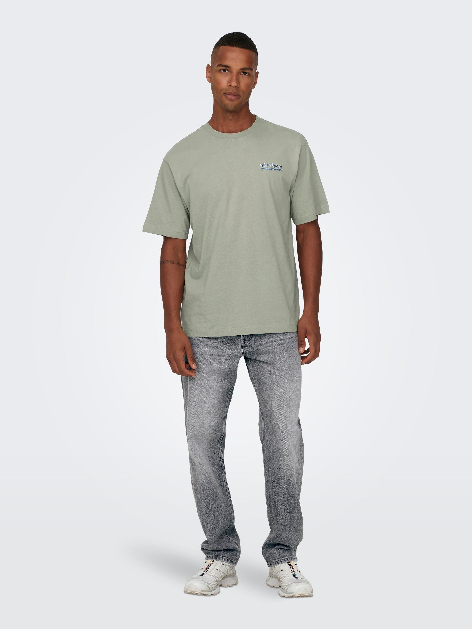 ONLY & SONS Regular fit jeans ONSEDGE STRAIGHT BROMO 0017 DOT DNM NOOS
