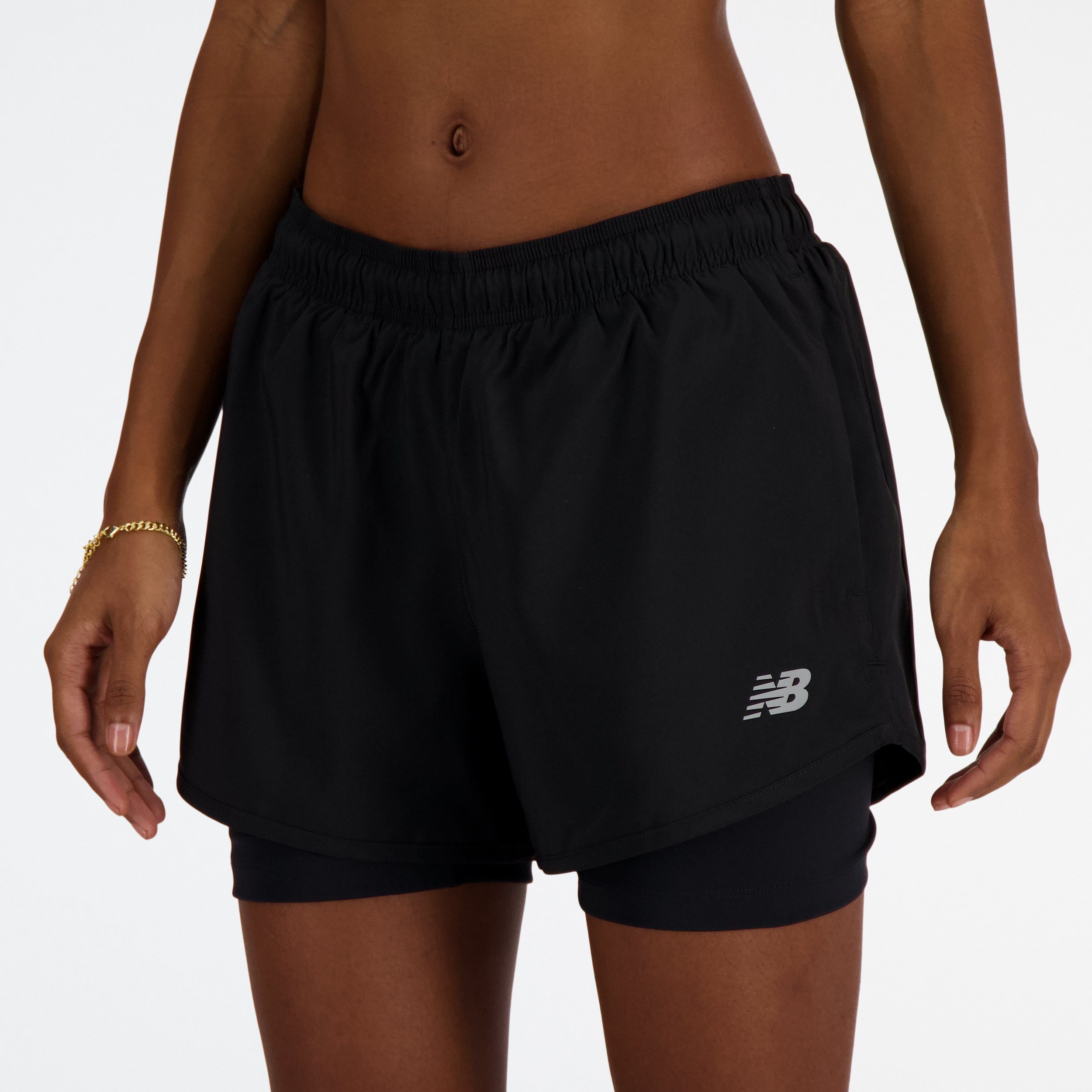 New Balance Runningshort Sport Essentials 2-in-1hort 3" EARTHHADOW