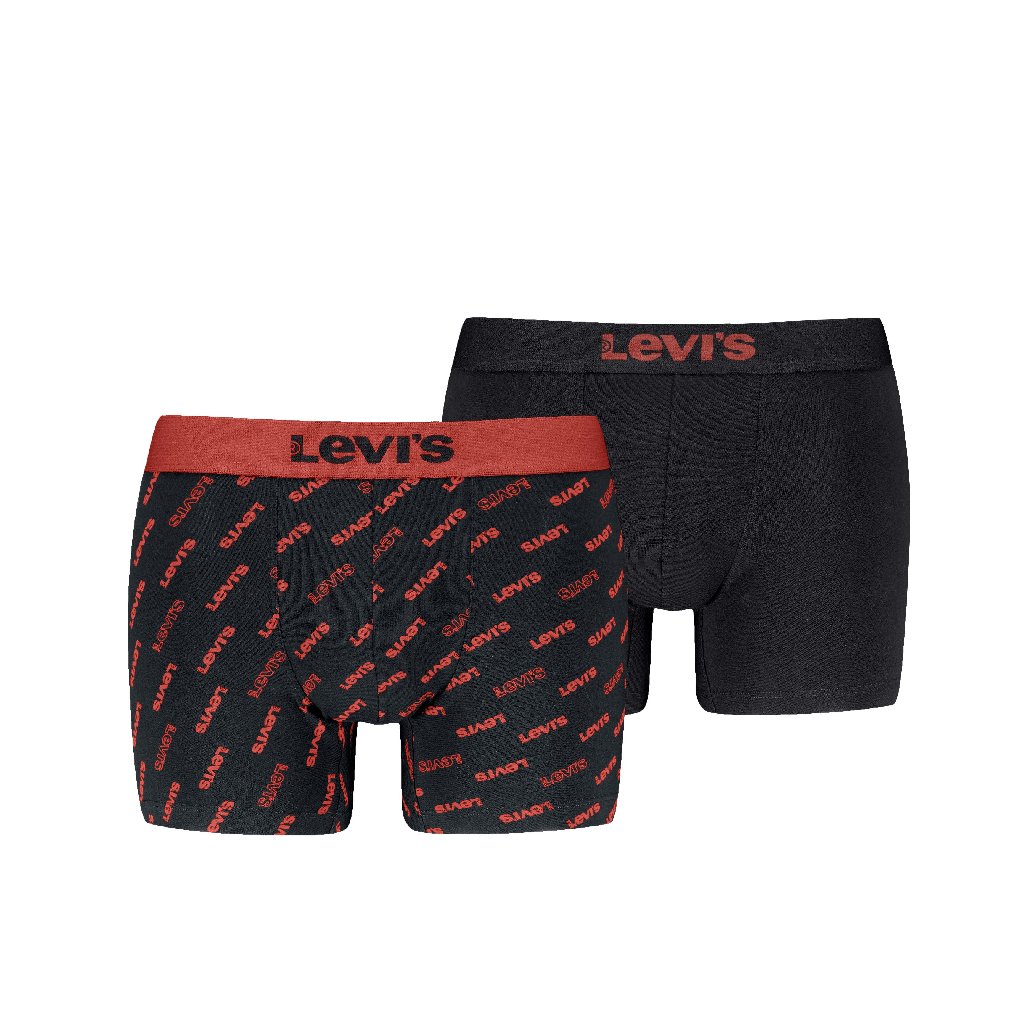 Levi's® Slip LEVIS MEN LOGO AOP BOXER BRIEF ORGANIC CO 2P (2 stuks, Set van 2)