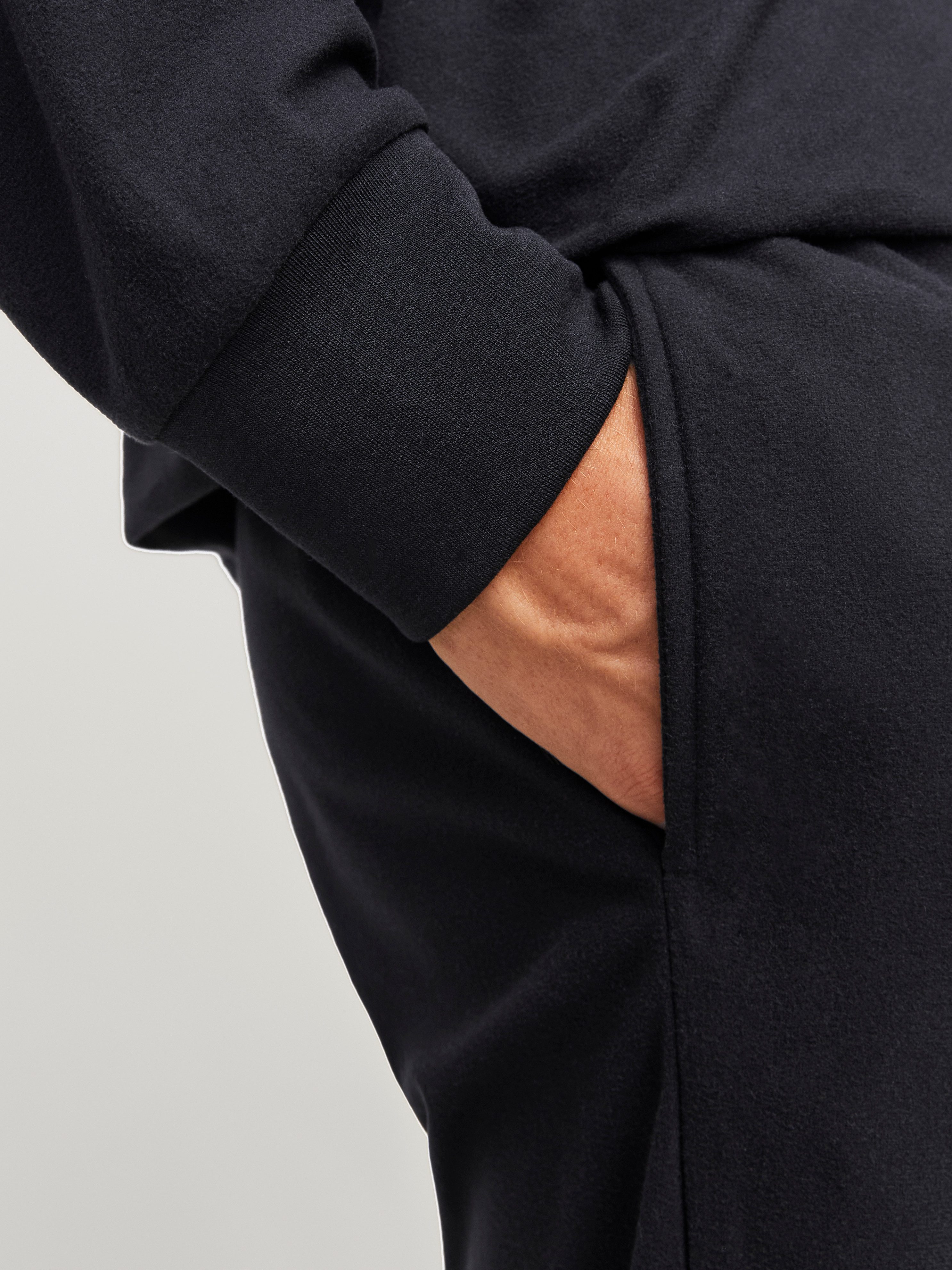 Jack & Jones Shirt met lange mouwen JACSOLID LOUNGE SET W NOOS (set 2-delig)