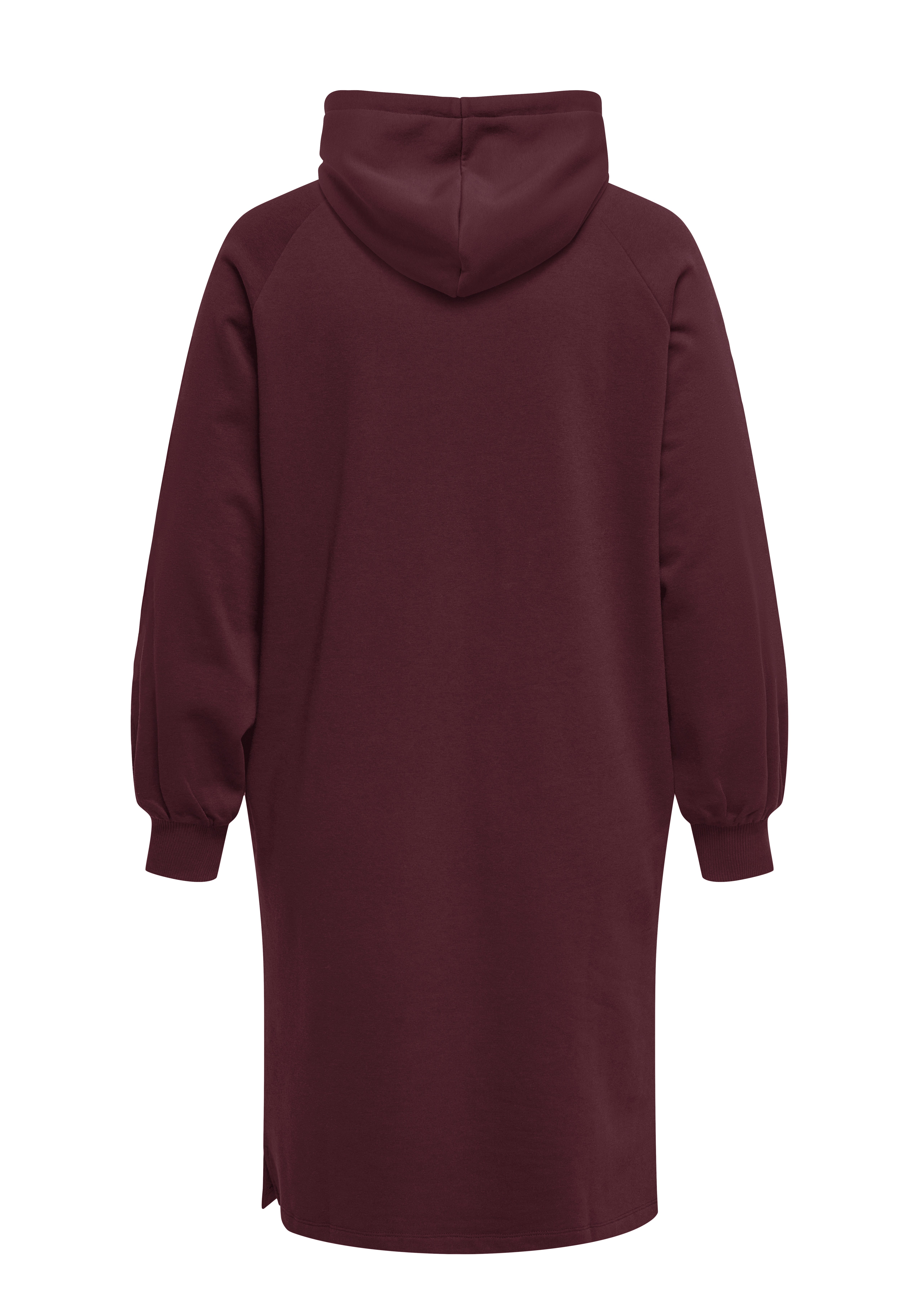 ONLY CARMAKOMA Sweatjurk CARALINA LIFE LEO DETAIL HOOD DRESS JRS