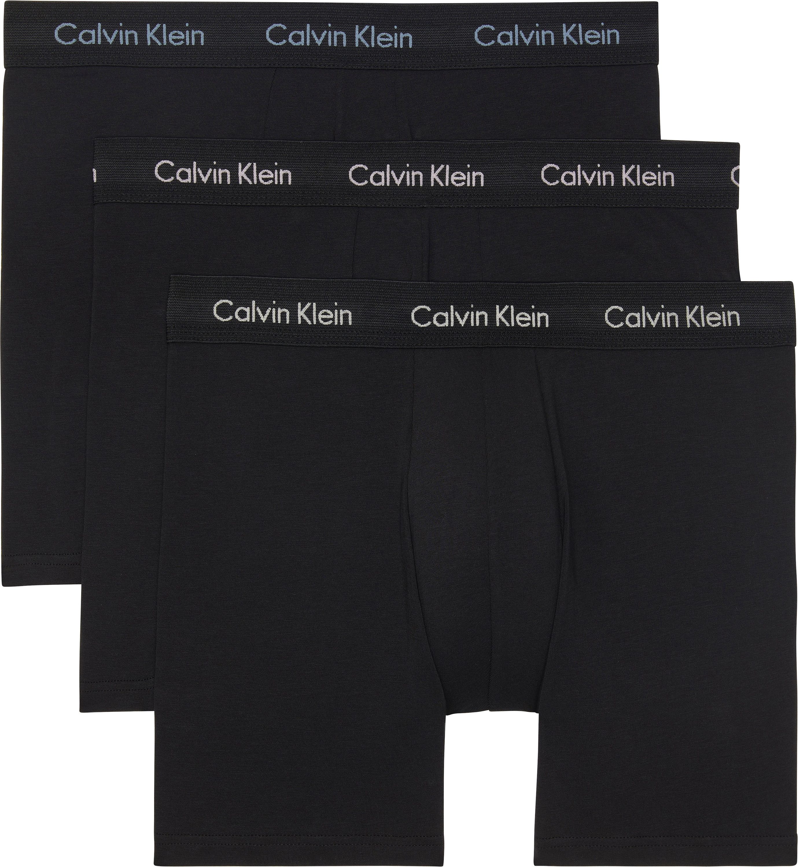 Calvin Klein Boxershort CK lange boxer met langere pijpen (set, 3 stuks)