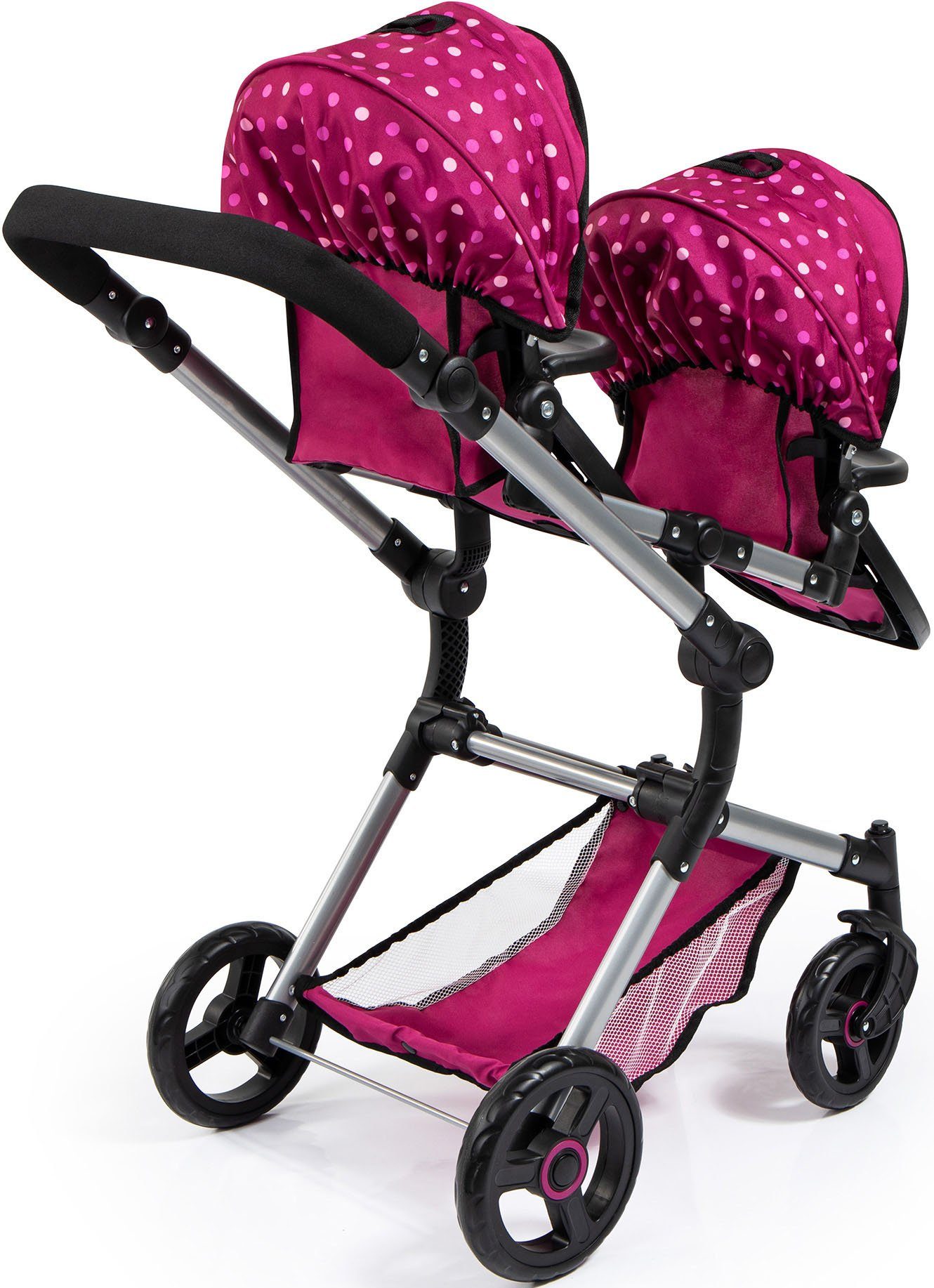 Bayer Poppen-duobuggy Twin Neo, bordeaux