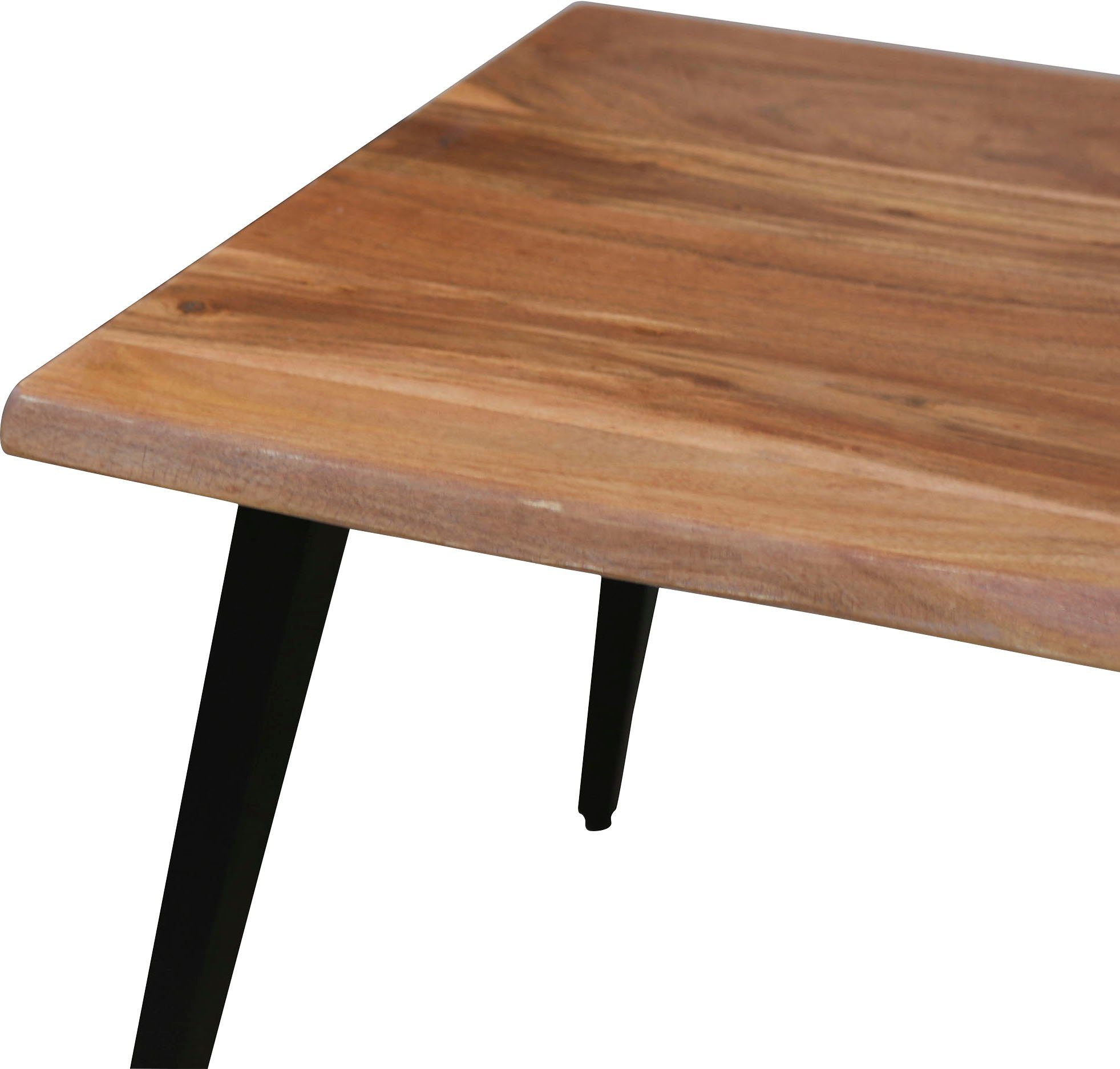 byLIVING Salontafel Caddy Tafelblad met boomstamrand, breedte 110 of 60 cm