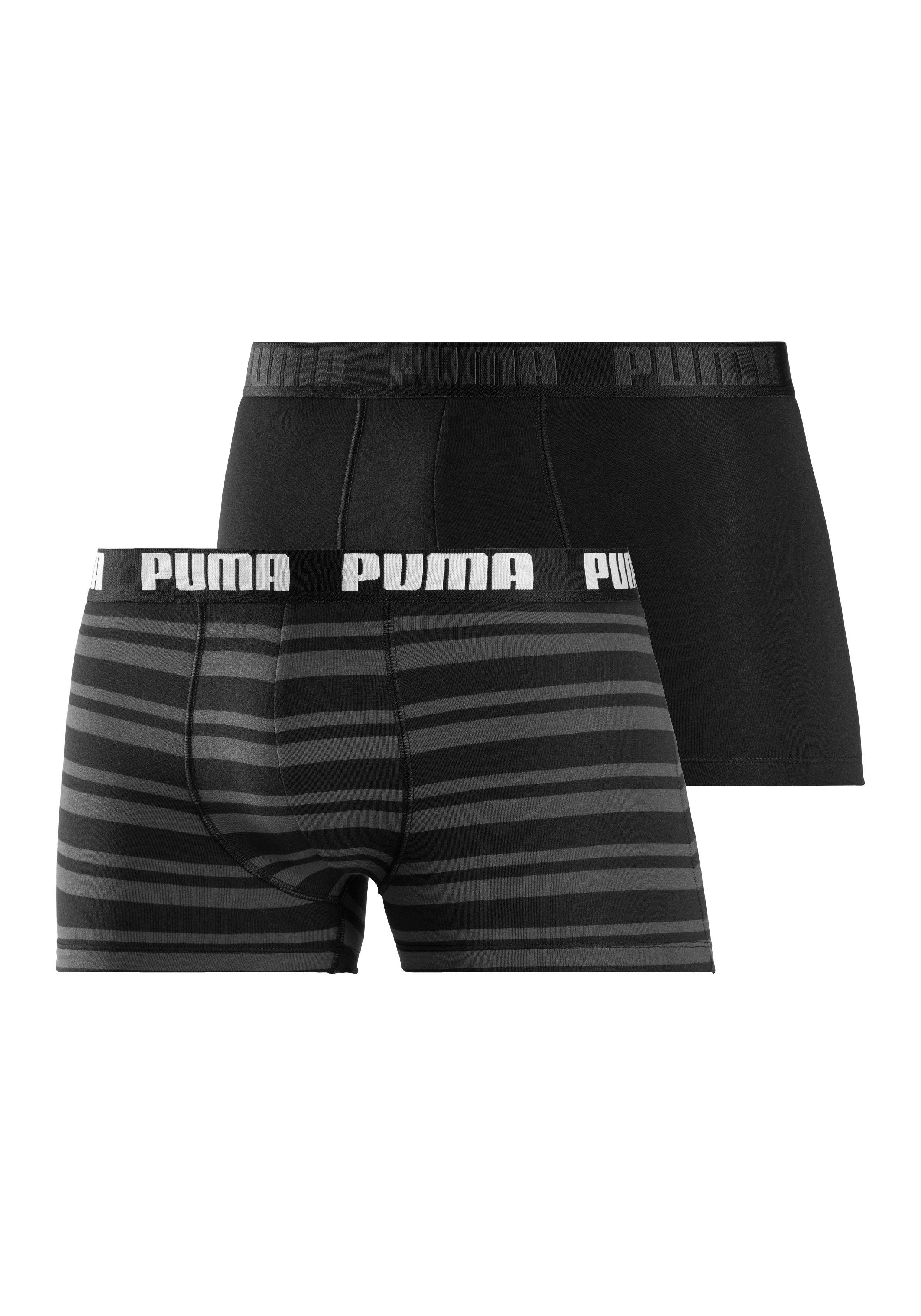 PUMA Boxershort weefband met logo (2 stuks, Set van 2)