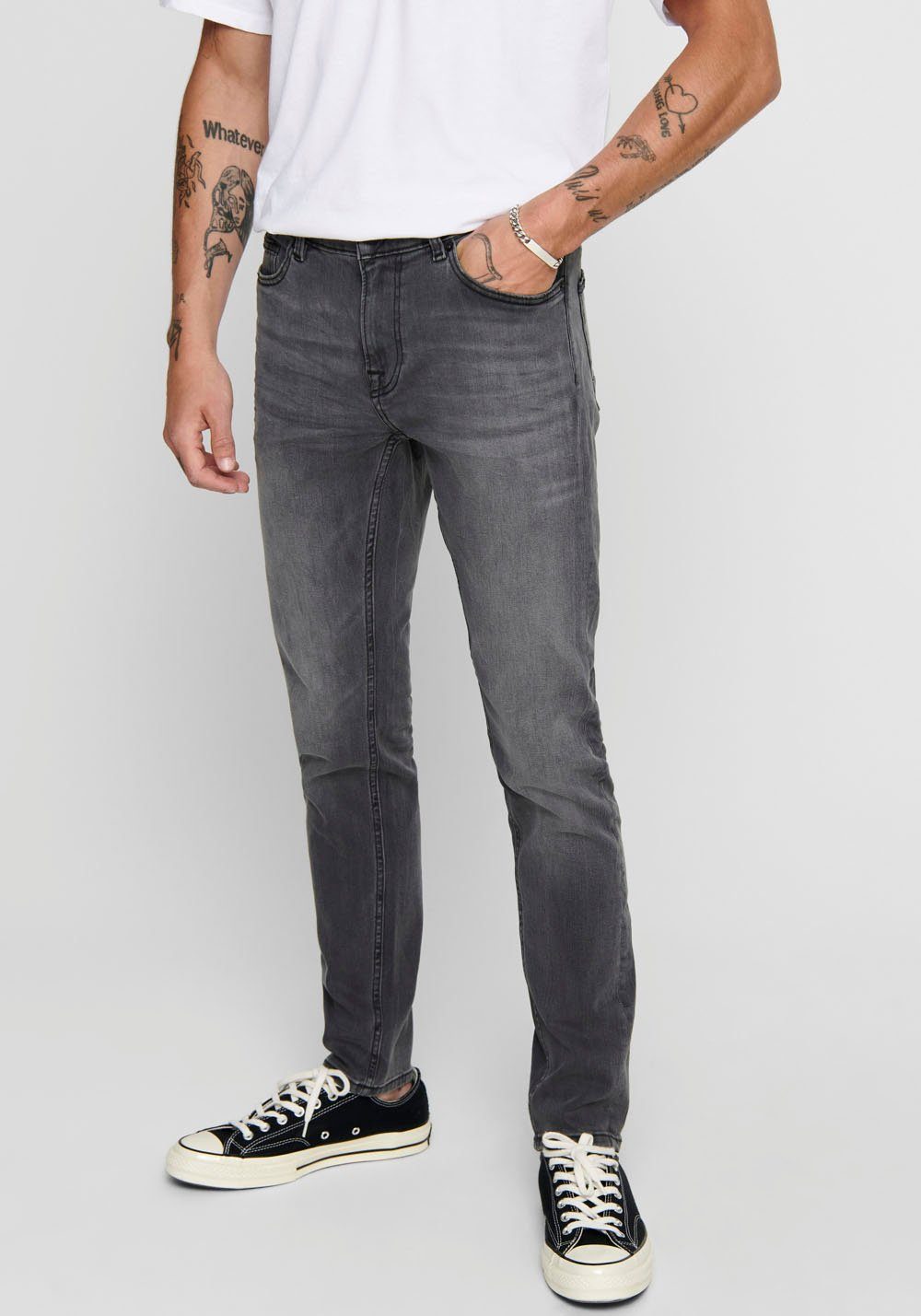 ONLY & SONS Skinny fit jeans Warp