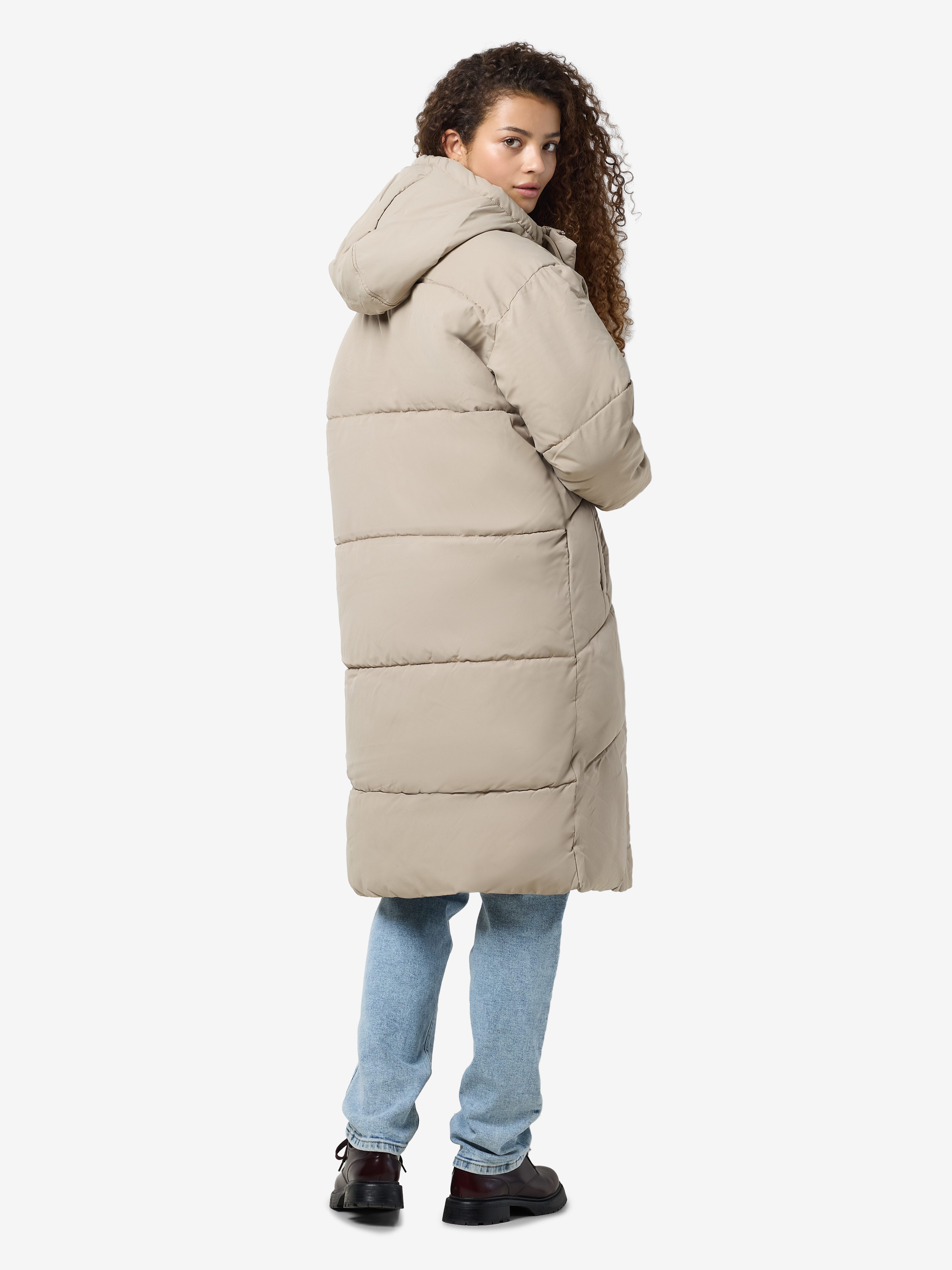 Noisy may Gewatteerde jas NMTENNA L/S LONG JACKET NOOS