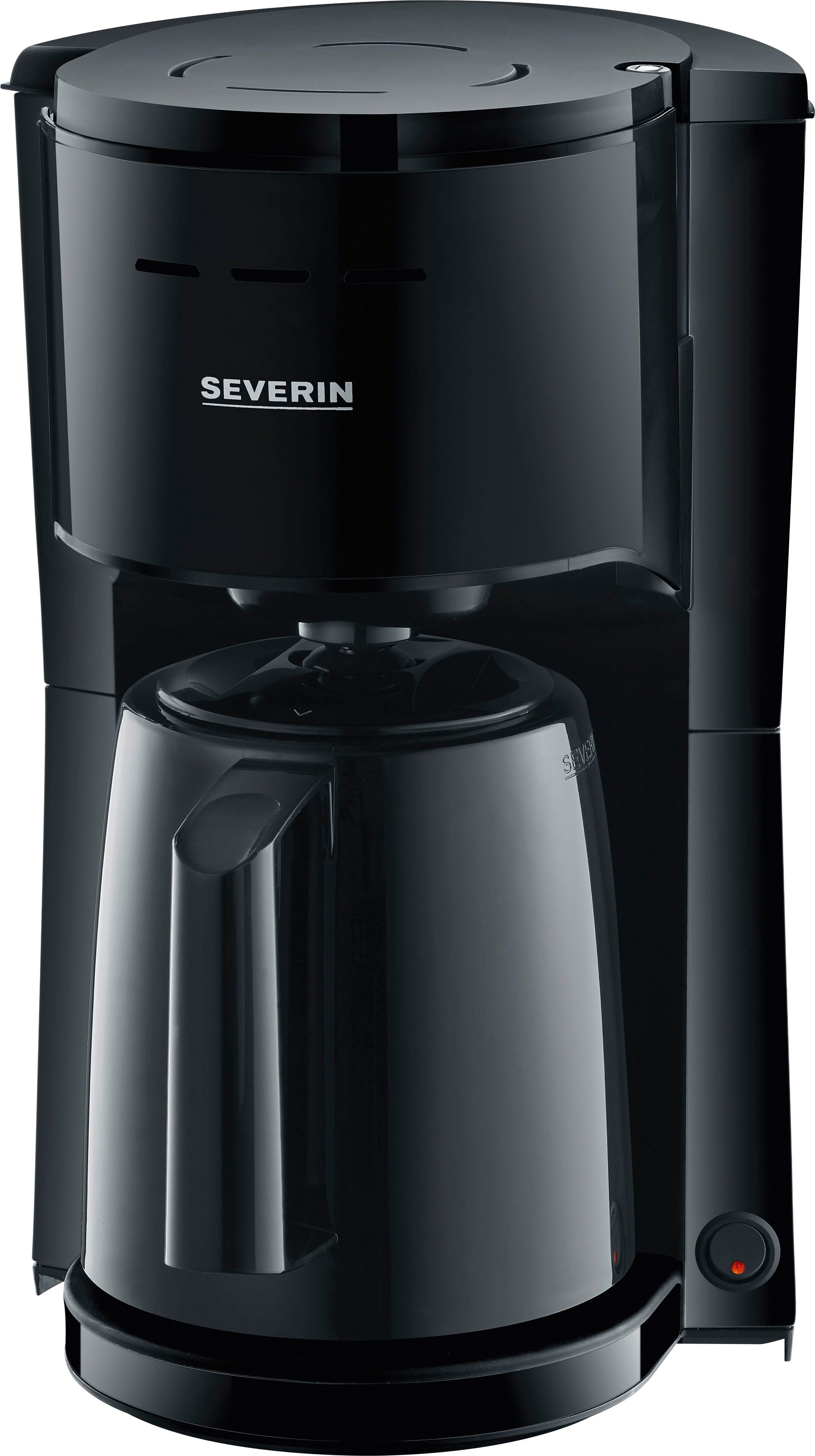 Severin Filterkoffieapparaat KA 9306, 1 l, Thermoskan met doorloopdeksel