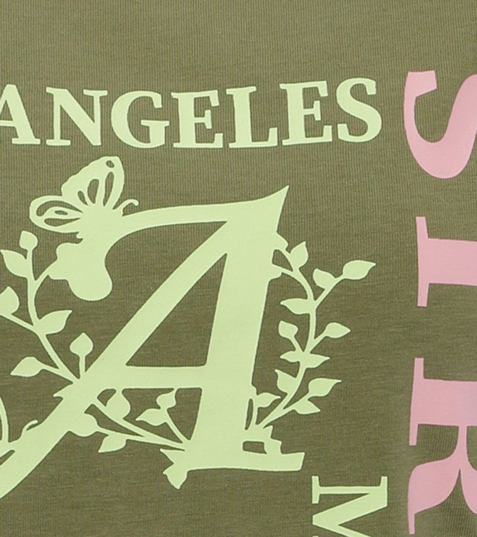 Aniston CASUAL T-shirt met kleurharmonieuze frontprint van foliedruk