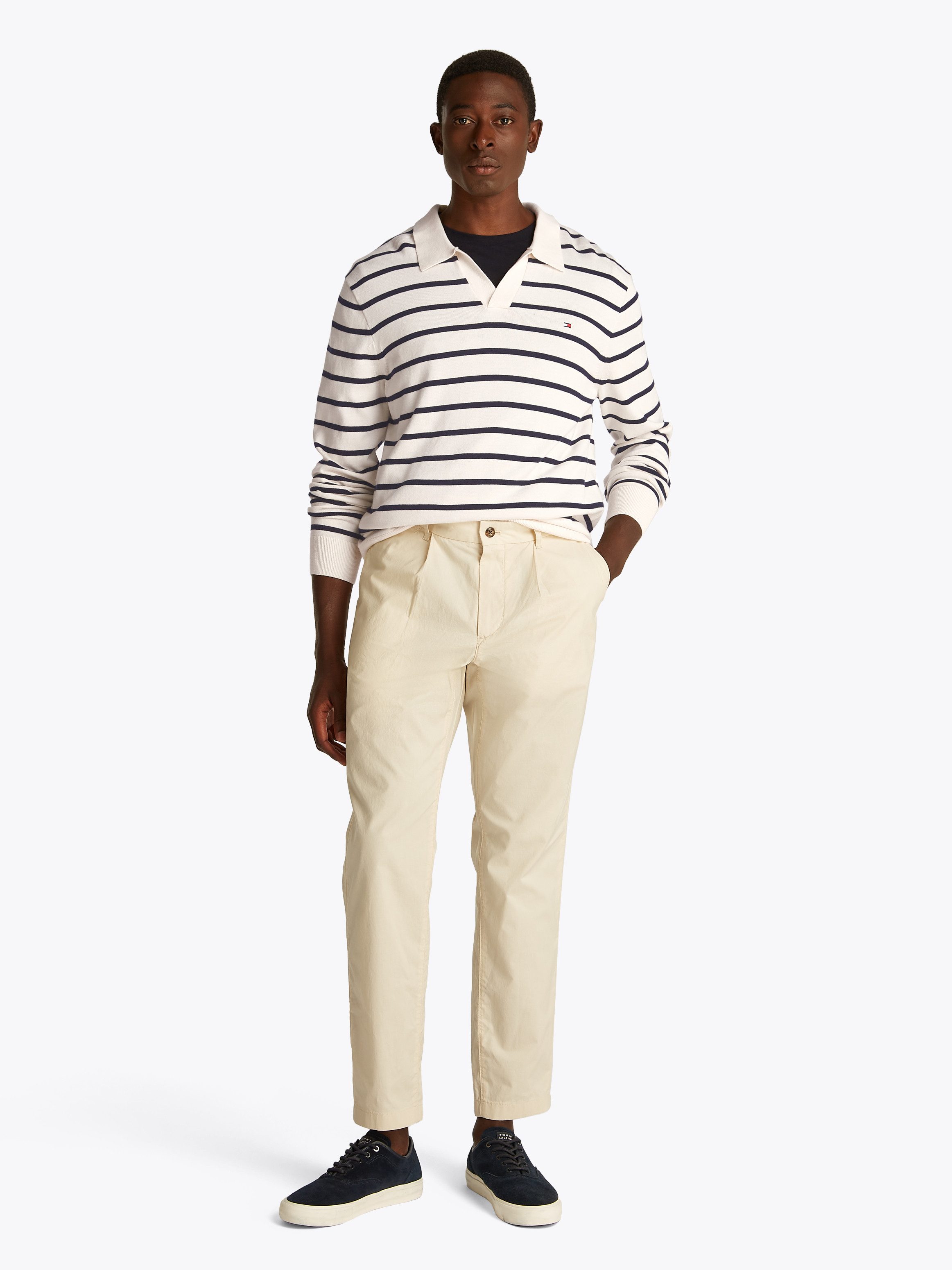 Tommy Hilfiger Trui met polokraag ESSENTIAL COTTON LS JONNY COLLAR