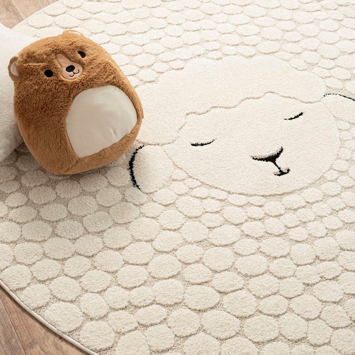 The carpet Vloerkleed Elisa Kids Kids kinderkamer tapijt slijtvast en onderhoudsvriendelijk