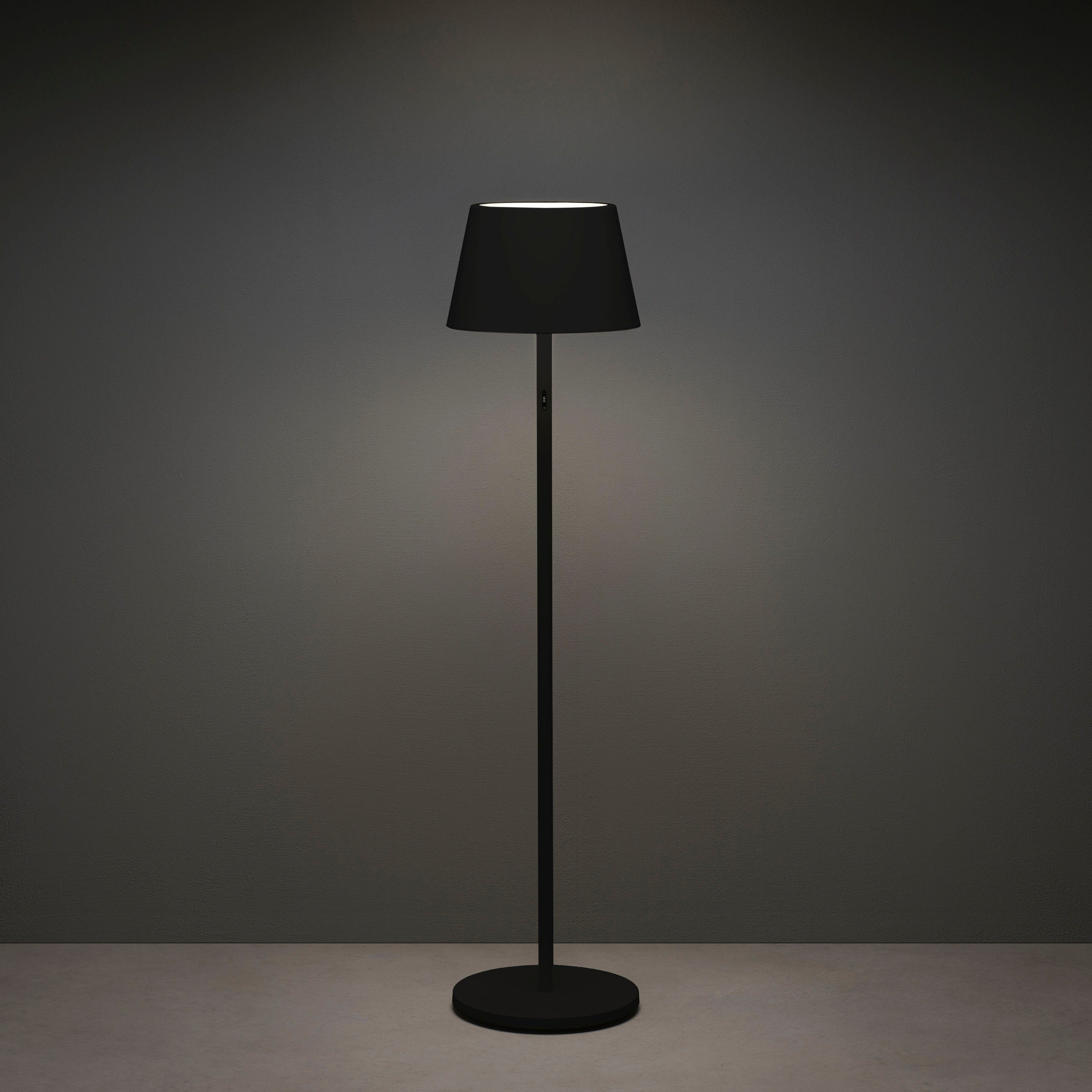 KONSTSMIDE Led-staande lamp Pomezia Pomezia LED USB-vloerlamp, 2700K/3000K/4000K, dimbaar (2 stuks)