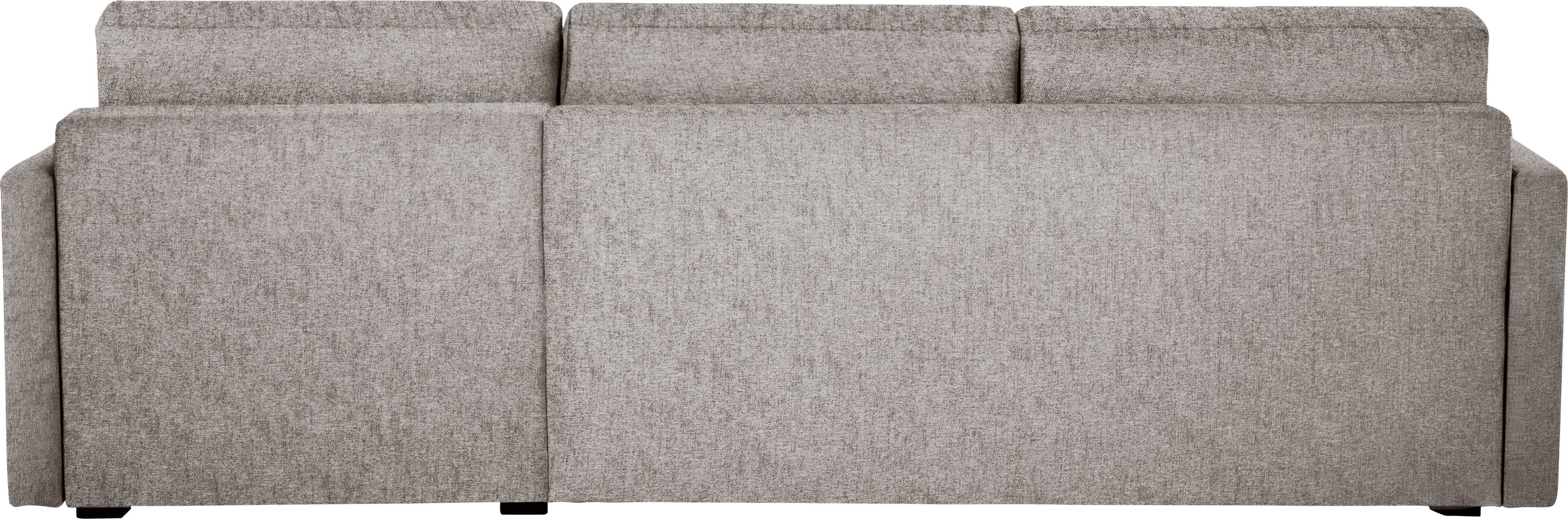 Places of Style Slaapbank GOLDPOINT hoekbank 264 cm, ligoppervlak (140/200 cm), L-vorm, Slaapfunctie, Bonell-binnenveringsmatras en volwaardige bedfunctie
