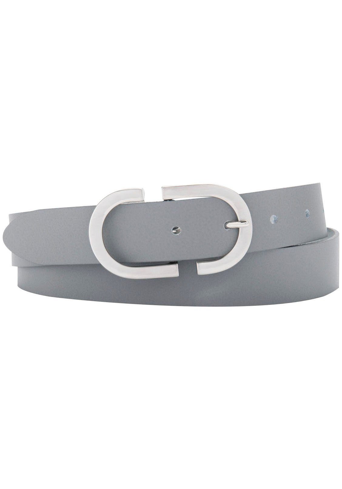 BERND GÖTZ Leren riem met stijlvolle, creatieve design-gesp